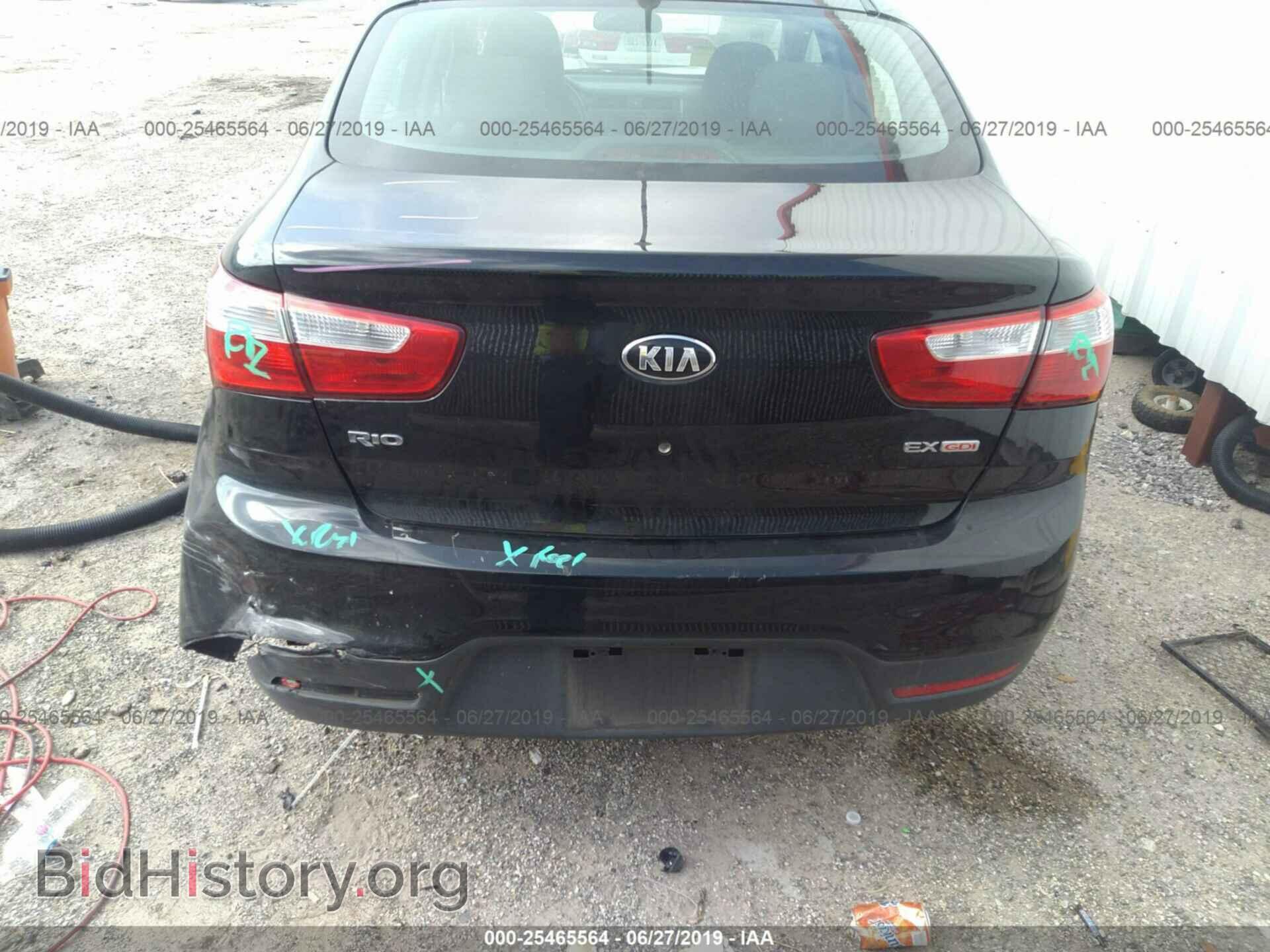 2013 KIA RIO - VIN: KNADN4A39D6209384 - Фото 6