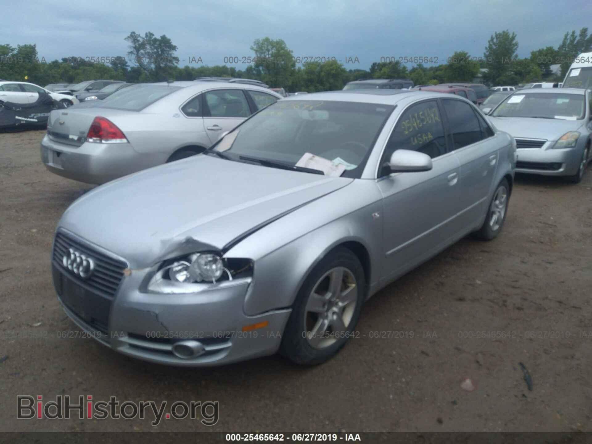 2006 AUDI A4 - VIN: WAUDF78E96A258039 - Фото 2