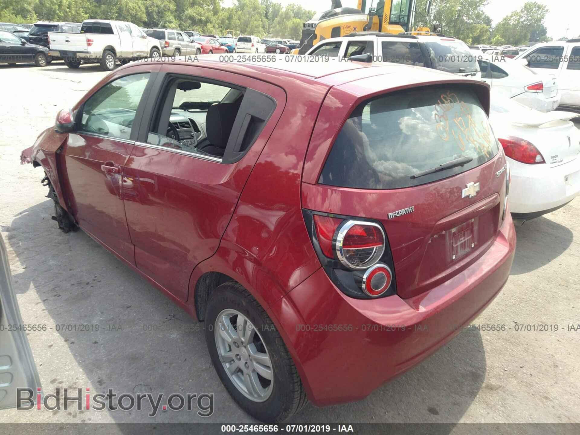 2014 CHEVROLET SONIC - VIN: 1G1JD6SH1E4208704 - Фото 3