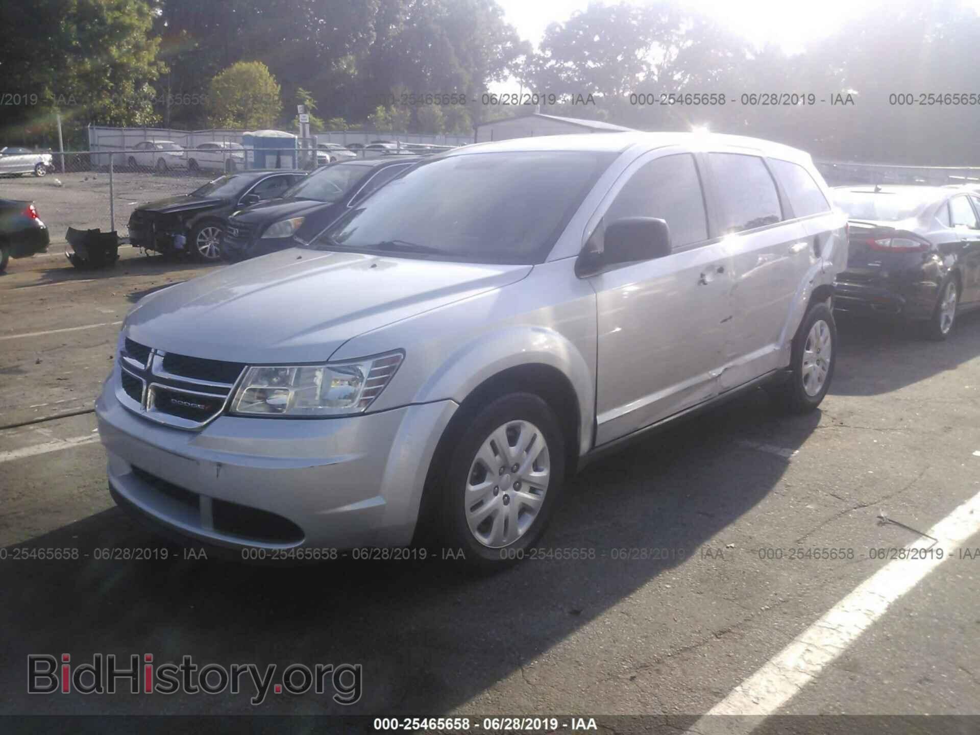 2014 DODGE JOURNEY - VIN: 3C4PDCAB1ET203526 - Фото 2