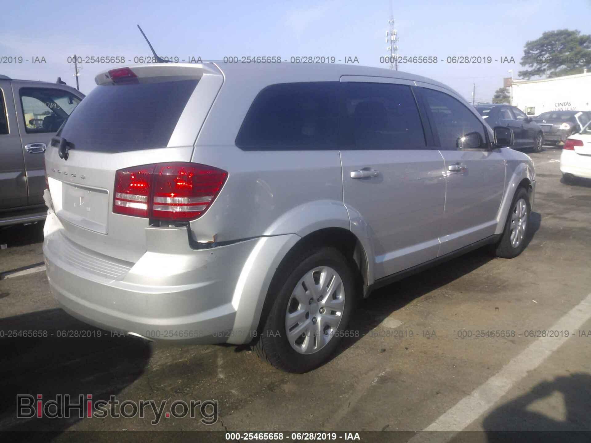 2014 DODGE JOURNEY - VIN: 3C4PDCAB1ET203526 - Фото 4