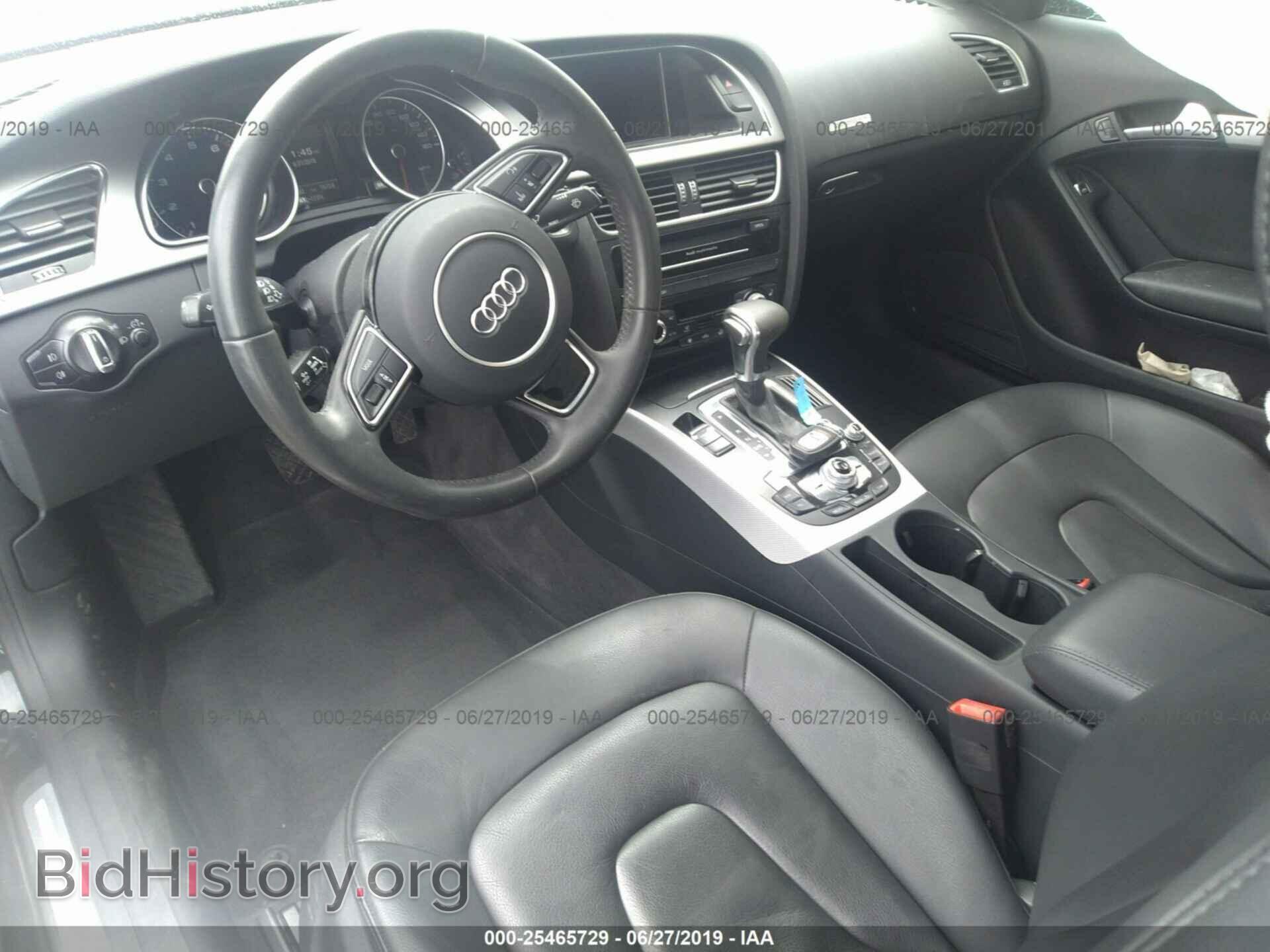 2013 AUDI A5 - VIN: WAULFAFRXDA028683 - Фото 5