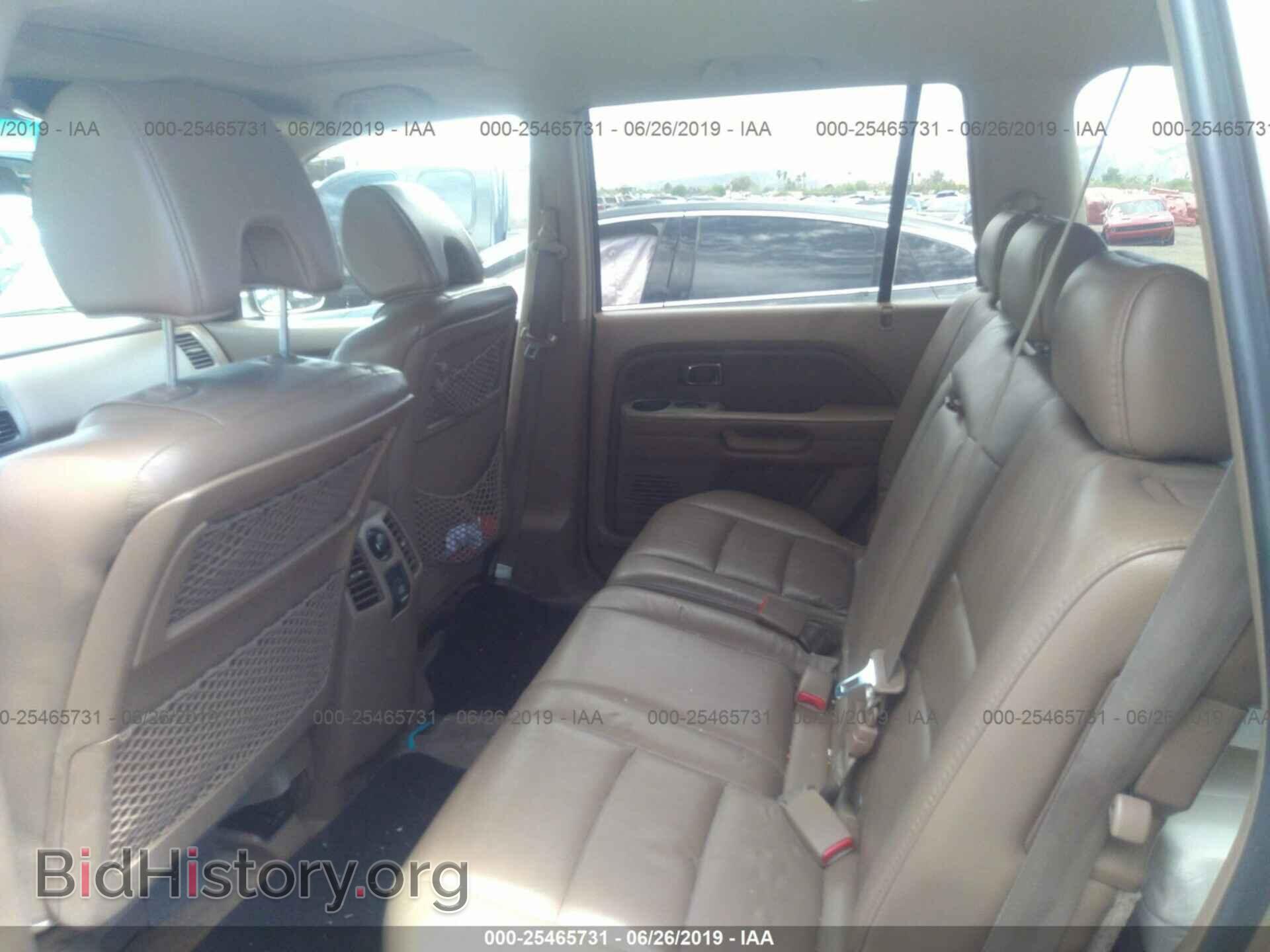 2006 HONDA PILOT - VIN: 5FNYF28596B011666 - Фото 8