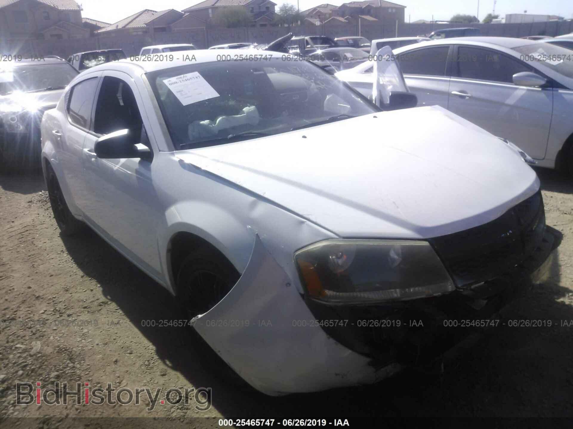 Фотография 1C3CDZAB4DN593896 - DODGE AVENGER 2013