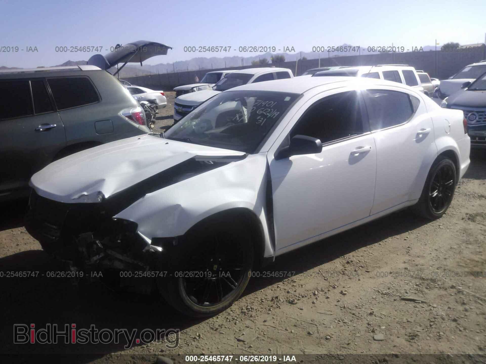 2013 DODGE AVENGER - VIN: 1C3CDZAB4DN593896 - Фото 2