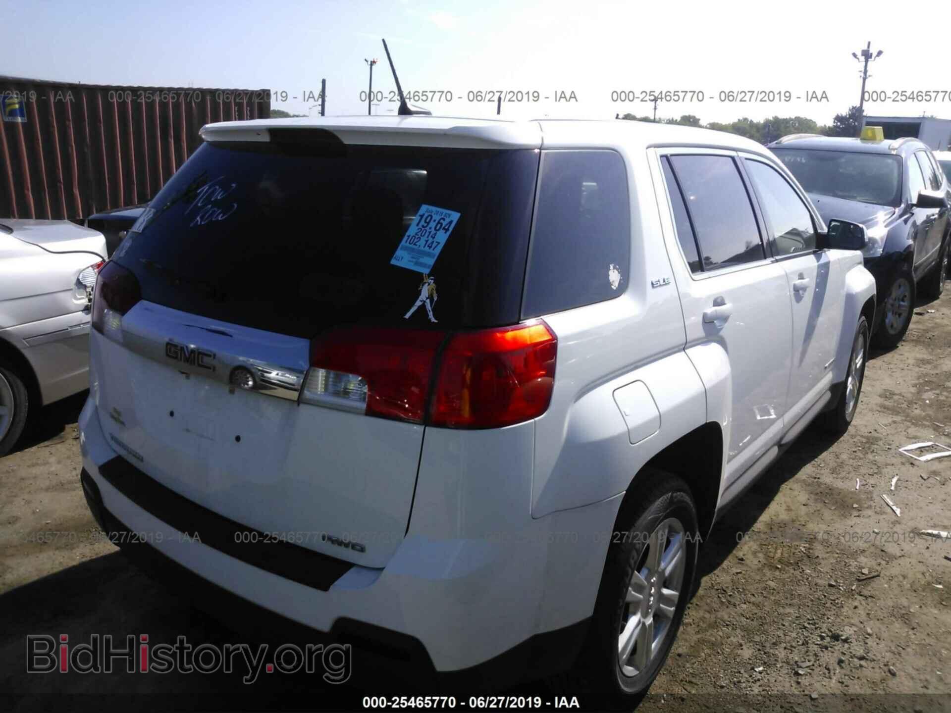 2014 GMC TERRAIN - VIN: 2GKFLVEK4E6284230 - Фото 4