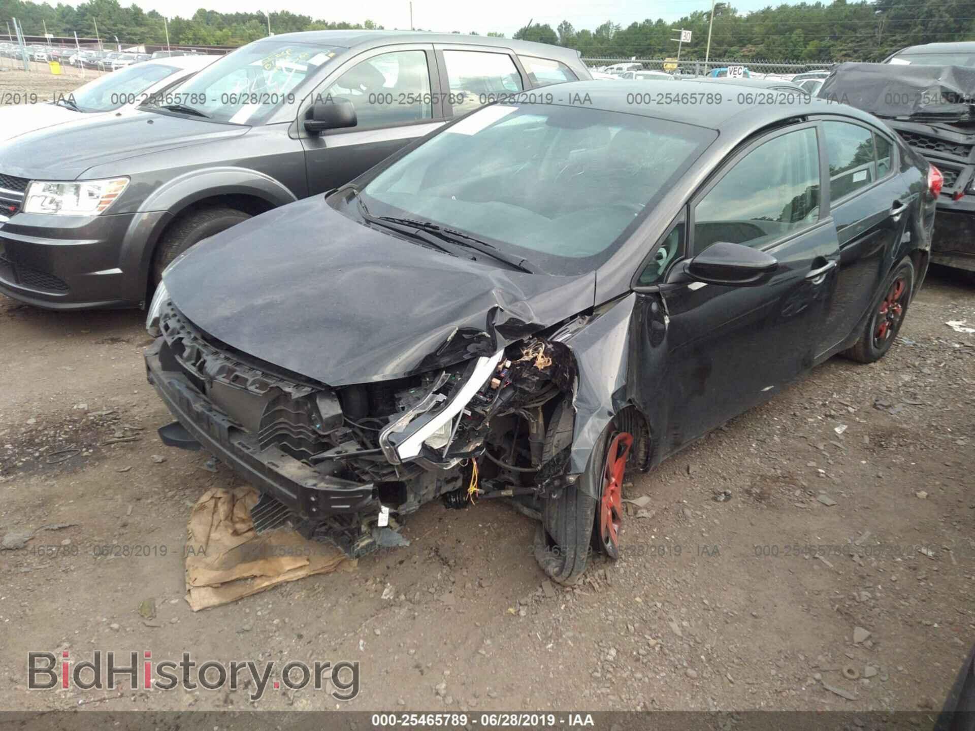 2014 KIA FORTE - VIN: KNAFK4A61E5245993 - Фото 2