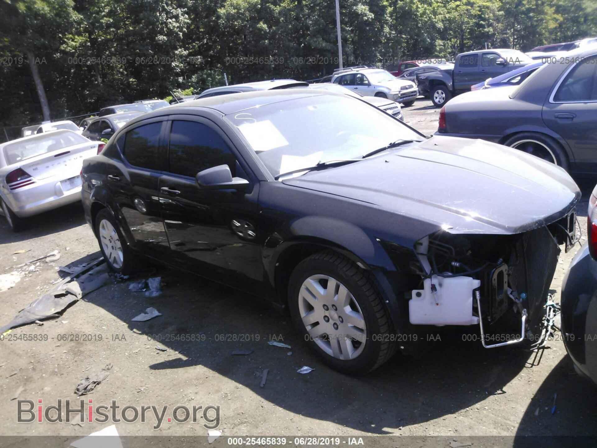 Photo 1C3CDZAB9CN200828 - DODGE AVENGER 2012