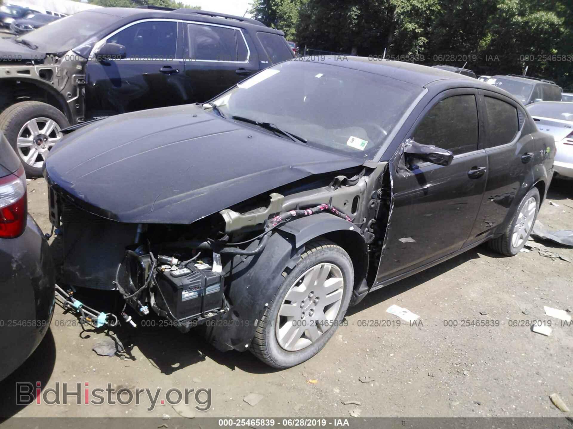 2012 DODGE AVENGER - VIN: 1C3CDZAB9CN200828 - Фото 2
