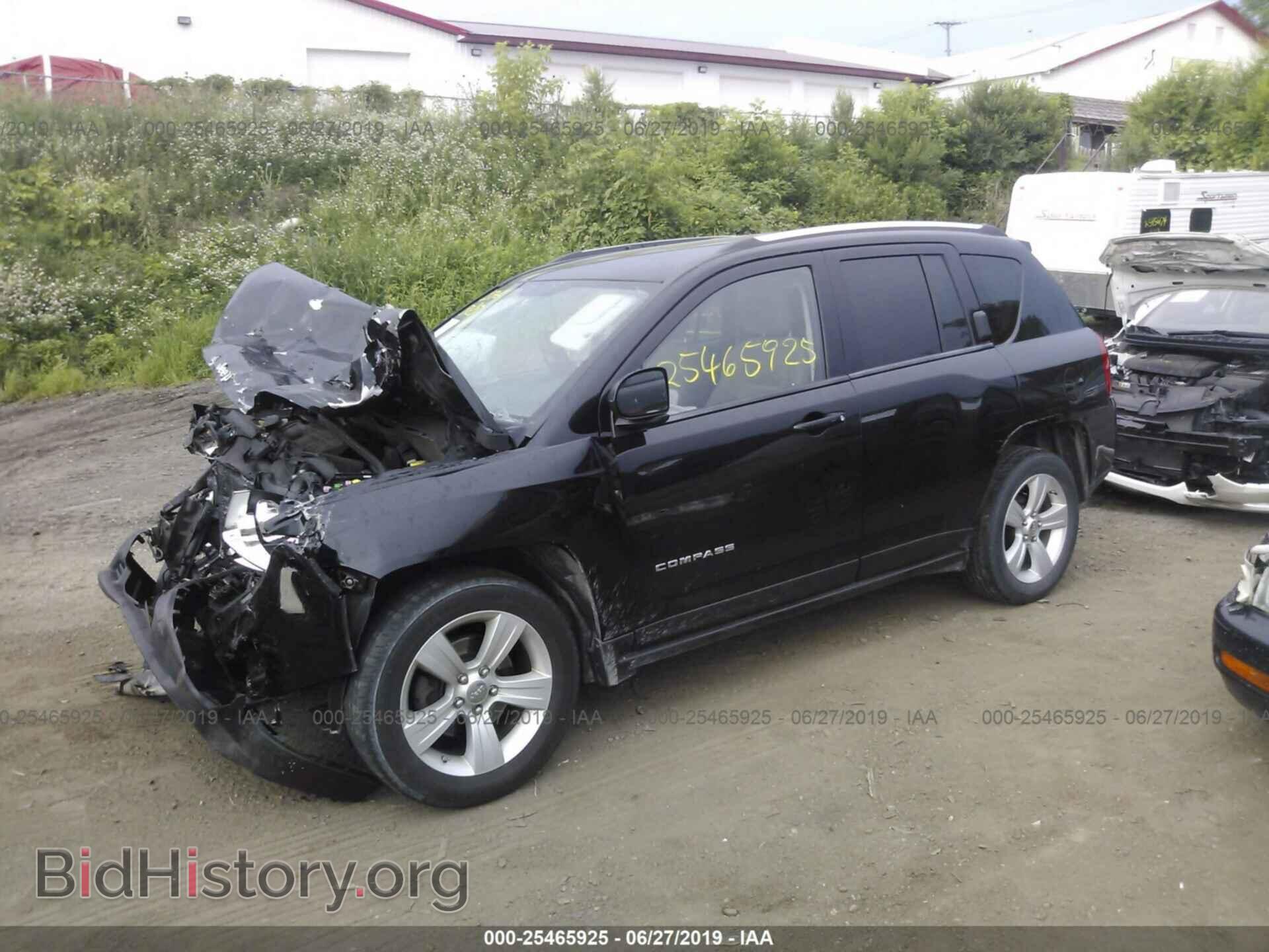 2013 JEEP COMPASS - VIN: 1C4NJDEB7DD158130 - Фото 2