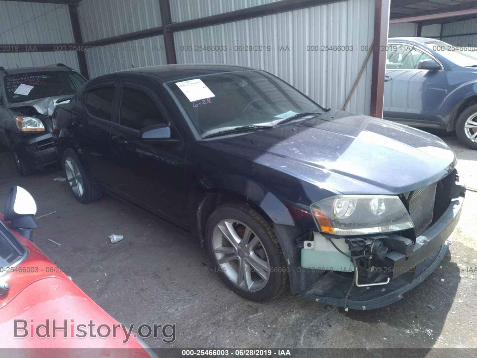 Photo 1C3CDZCB0DN742057 - DODGE AVENGER 2013