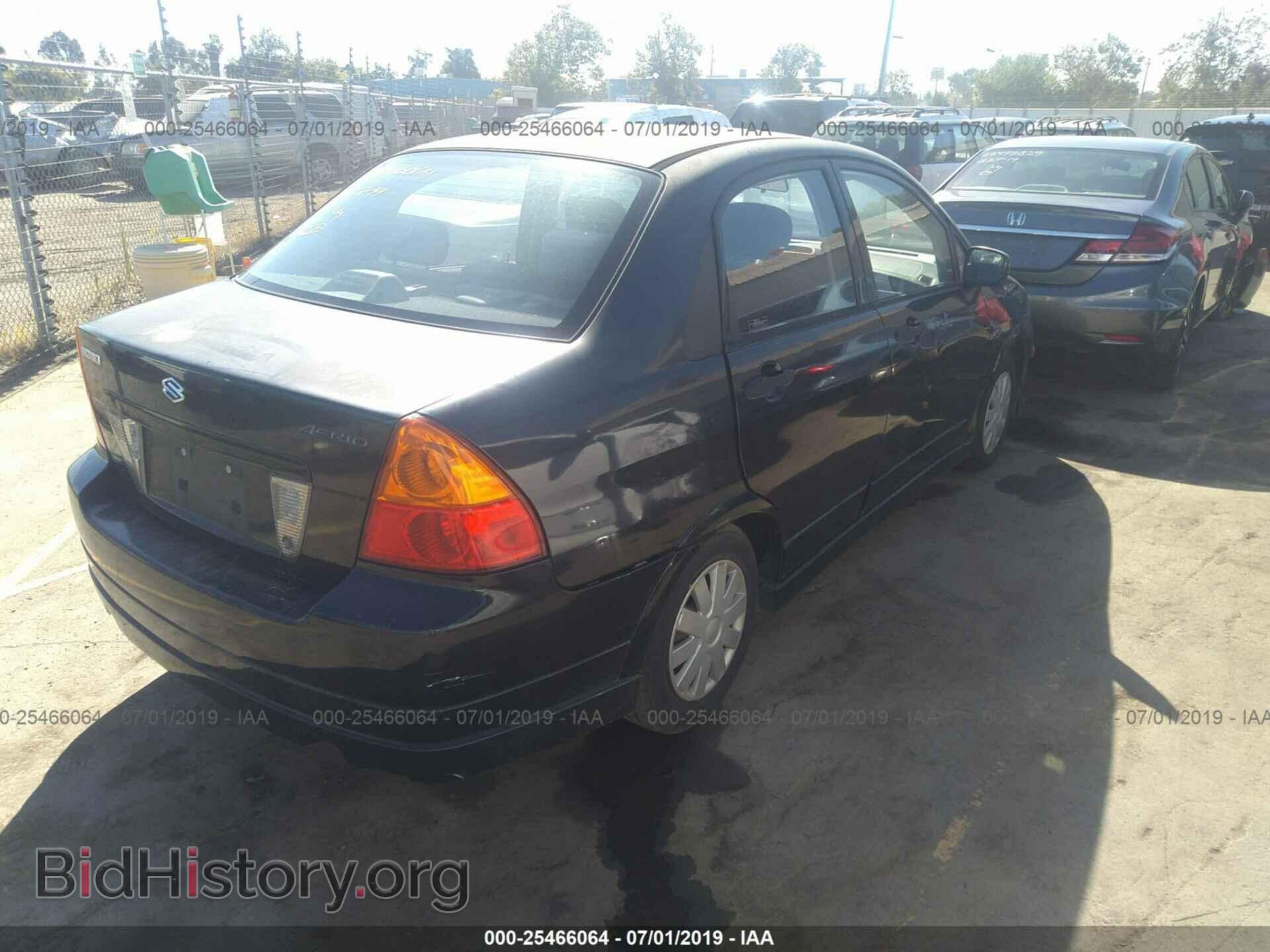 2003 SUZUKI AERIO - VIN: JS2RA41S635157024 - Фото 4