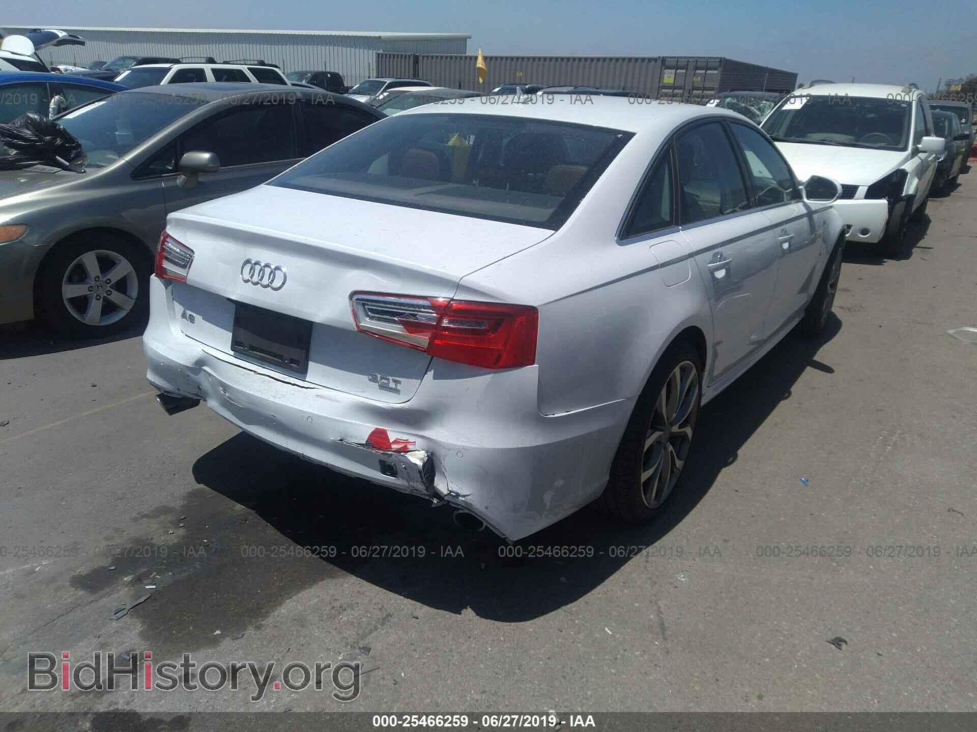 2013 AUDI A6 - VIN: WAUHGAFC8DN048261 - Фото 4