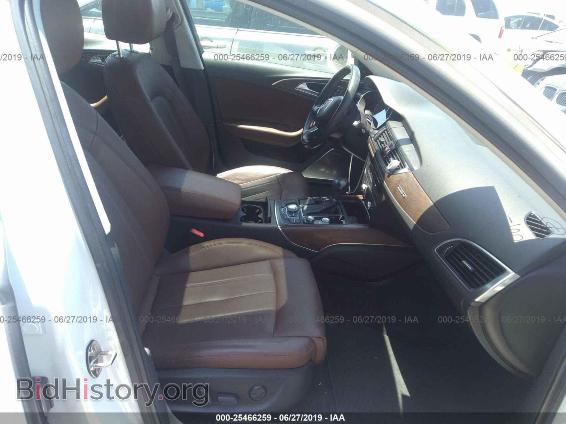2013 AUDI A6 - VIN: WAUHGAFC8DN048261 - Фото 5