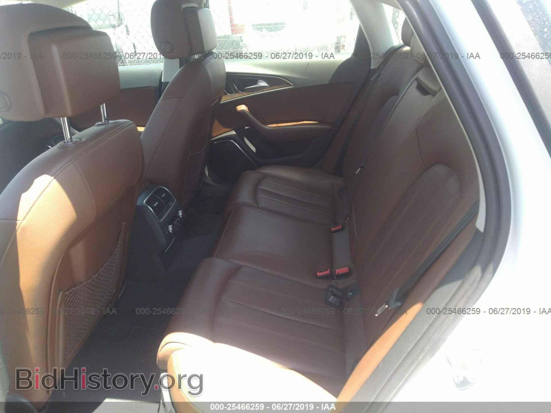 2013 AUDI A6 - VIN: WAUHGAFC8DN048261 - Фото 8