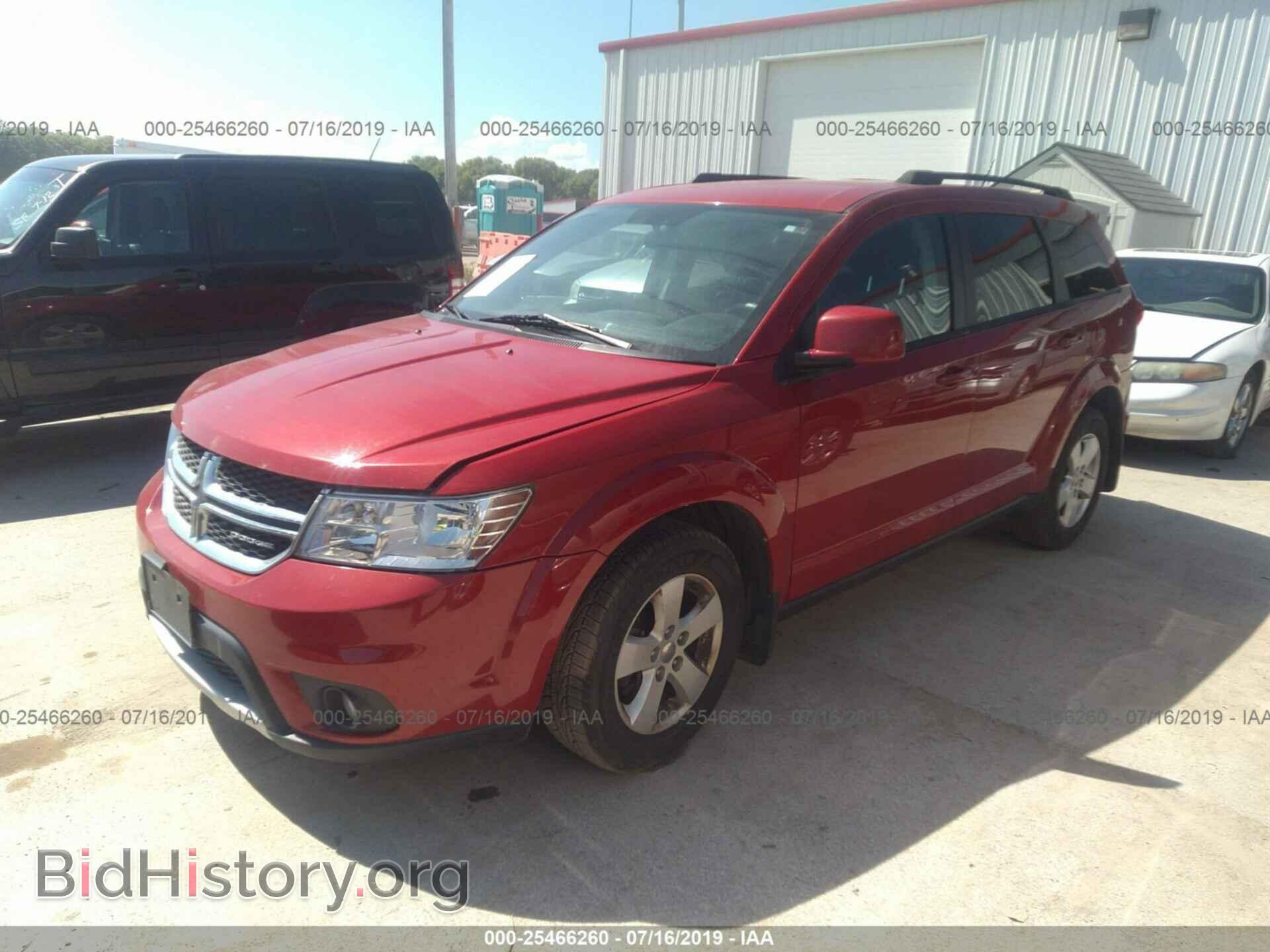 2012 DODGE JOURNEY - VIN: 3C4PDDBG8CT219011 - Фото 2