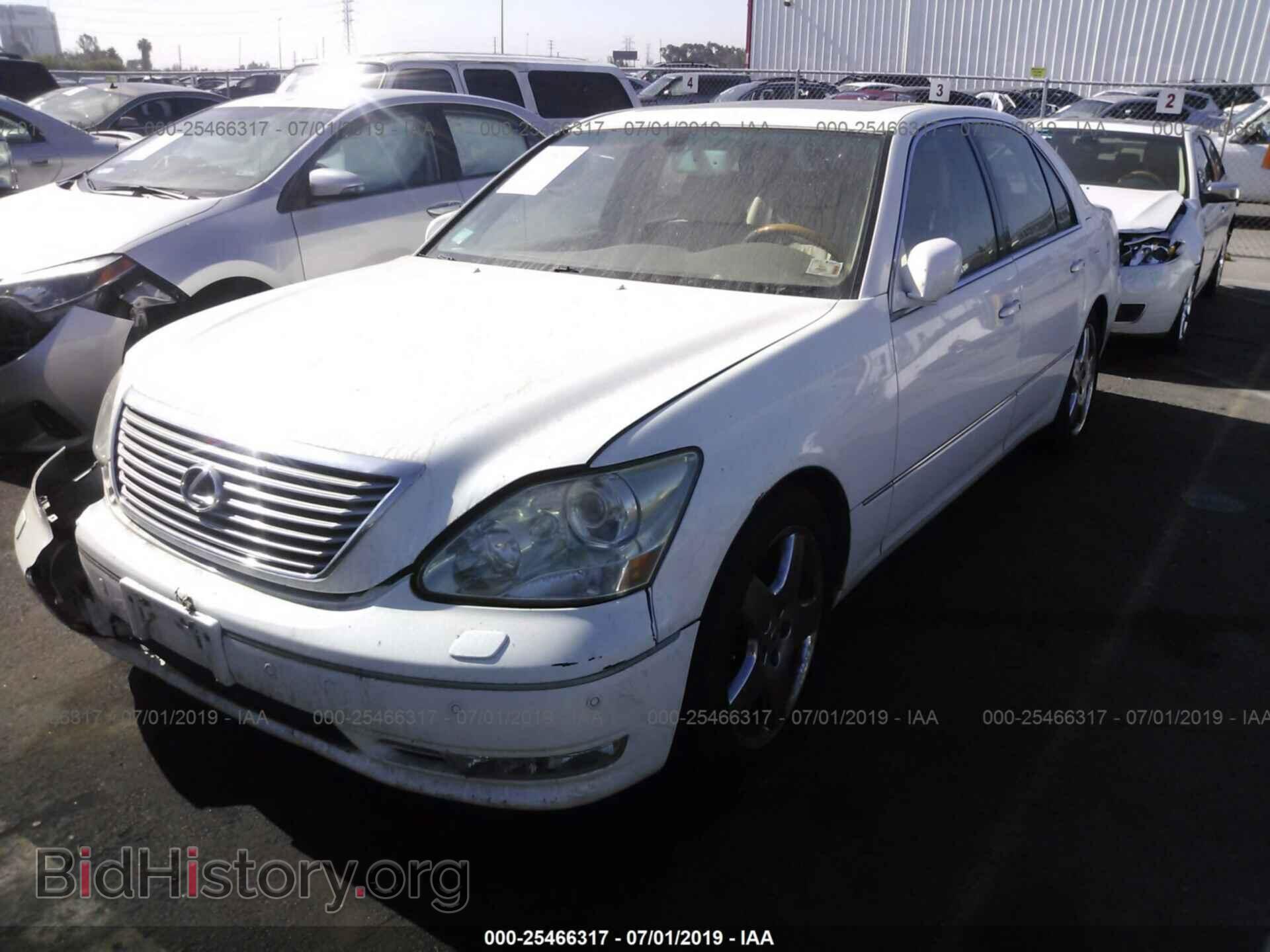 2006 LEXUS LS - VIN: JTHBN36F565032024 - Фото 2