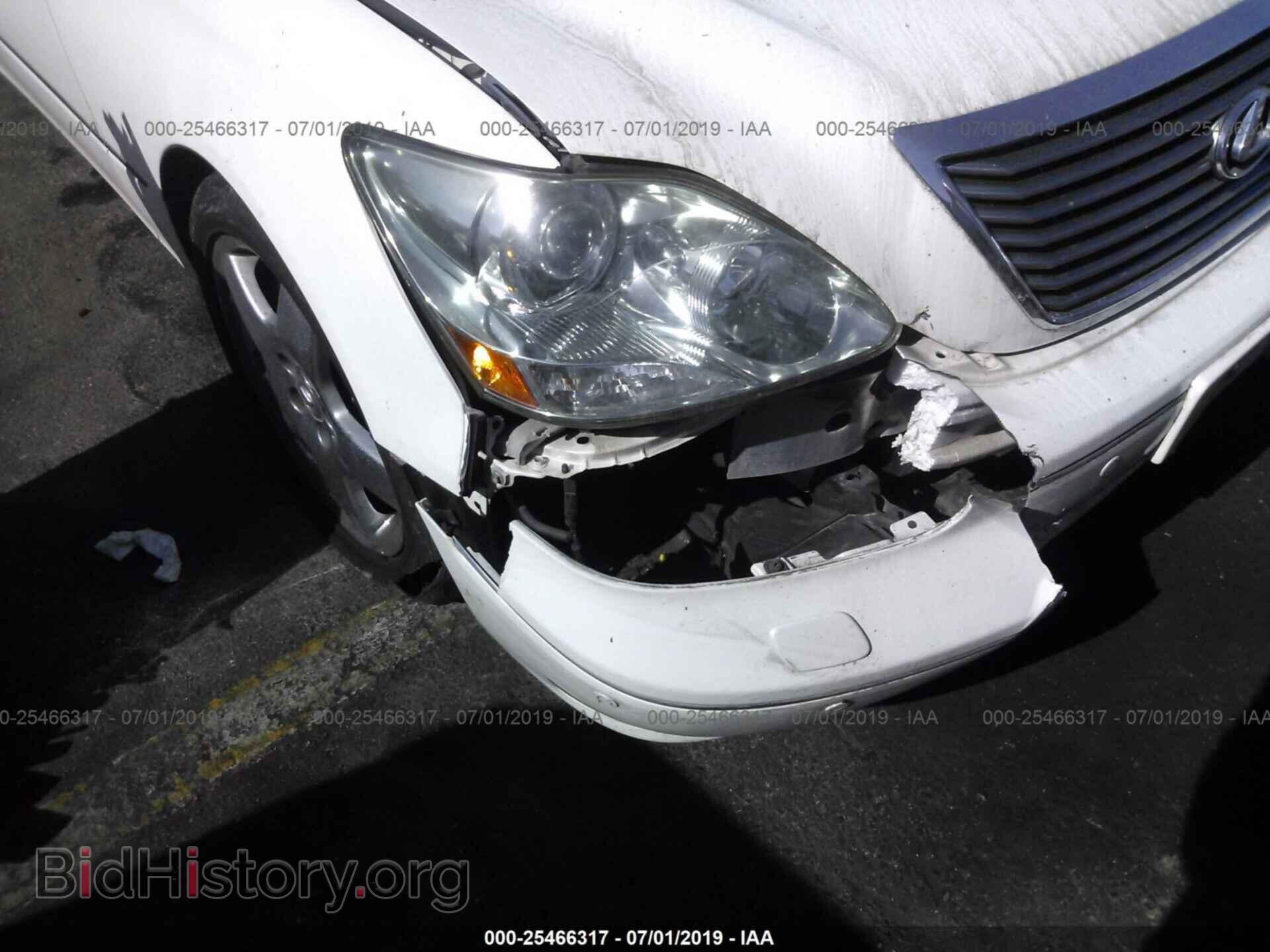 2006 LEXUS LS - VIN: JTHBN36F565032024 - Фото 6