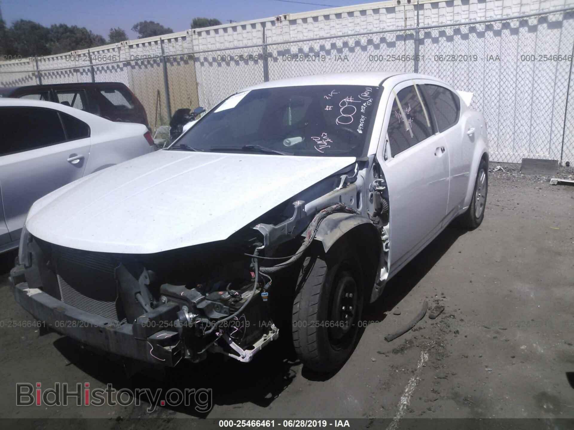 2014 DODGE AVENGER - VIN: 1C3CDZAB6EN220800 - Фото 2