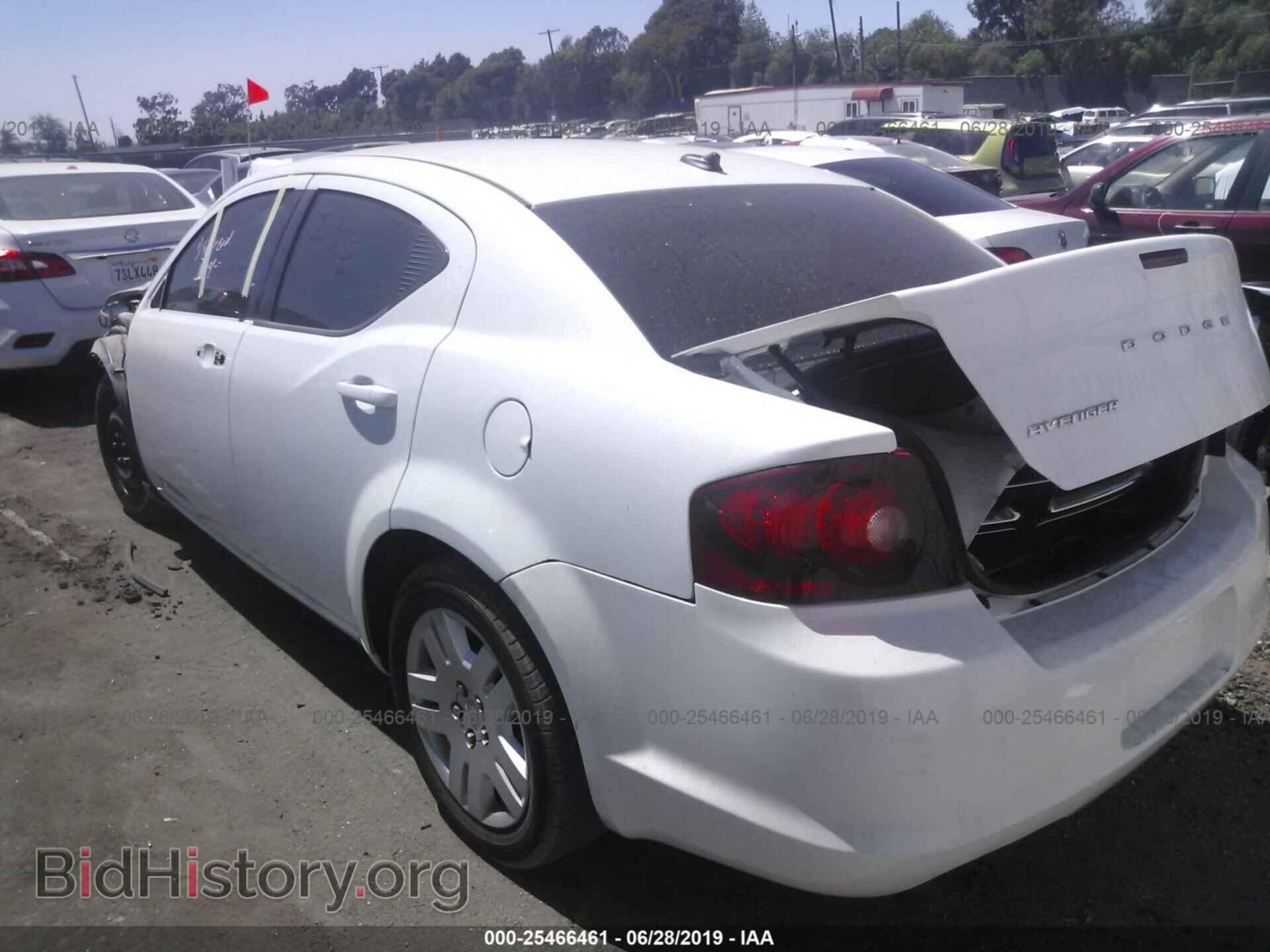 2014 DODGE AVENGER - VIN: 1C3CDZAB6EN220800 - Фото 3
