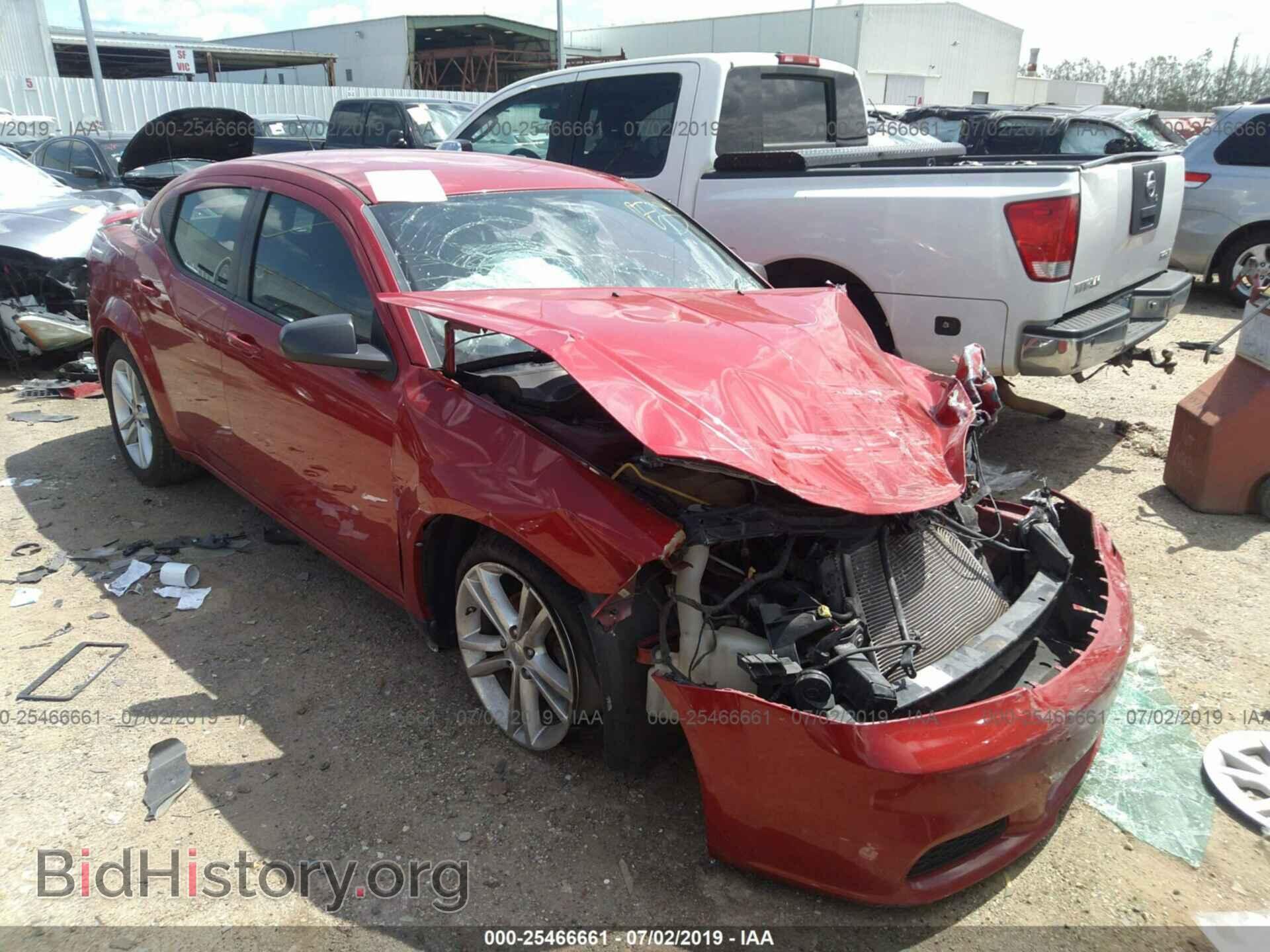 Photo 1C3CDZAG2DN519873 - DODGE AVENGER 2013