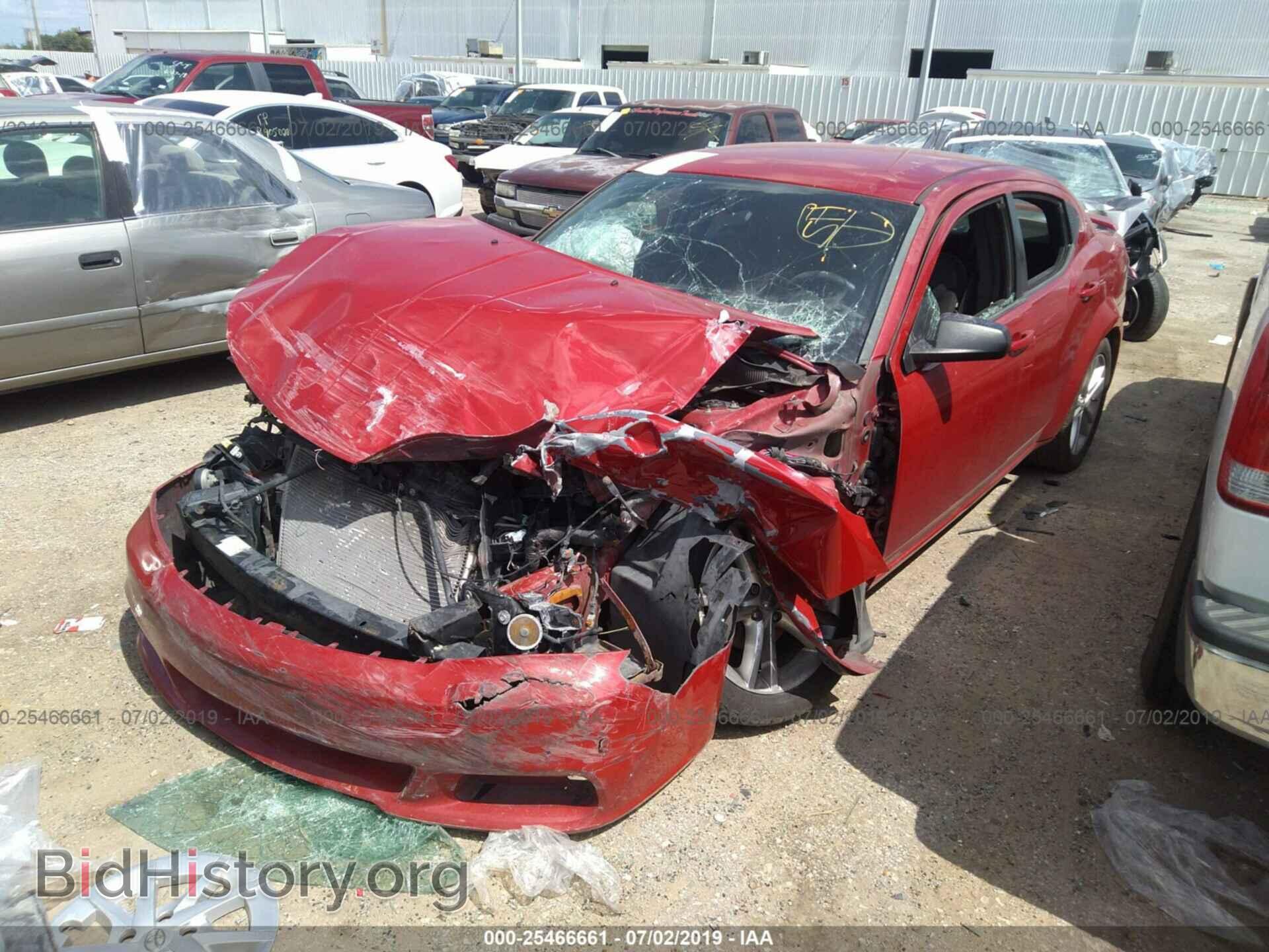 2013 DODGE AVENGER - VIN: 1C3CDZAG2DN519873 - Photo 2