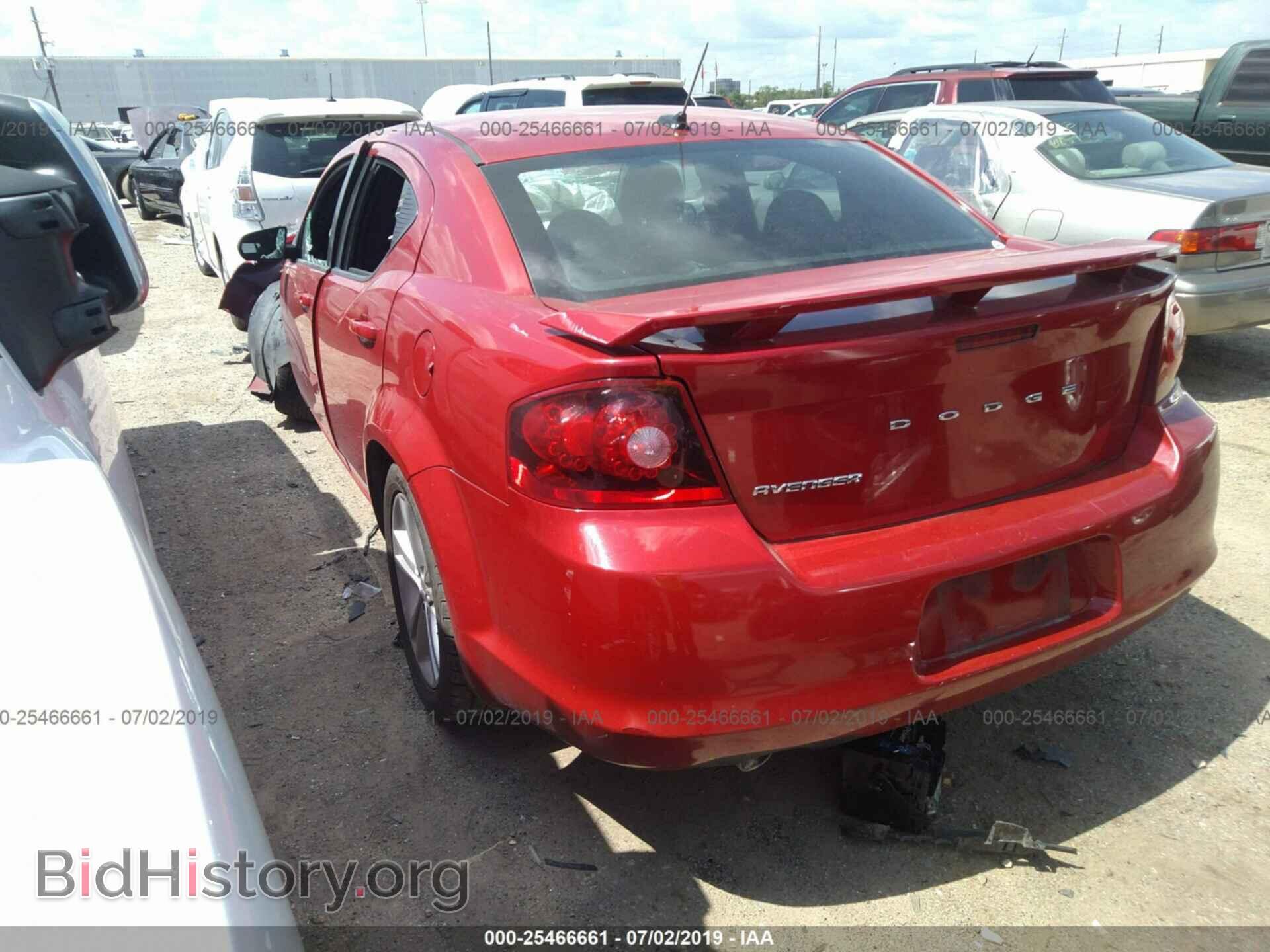 2013 DODGE AVENGER - VIN: 1C3CDZAG2DN519873 - Photo 3