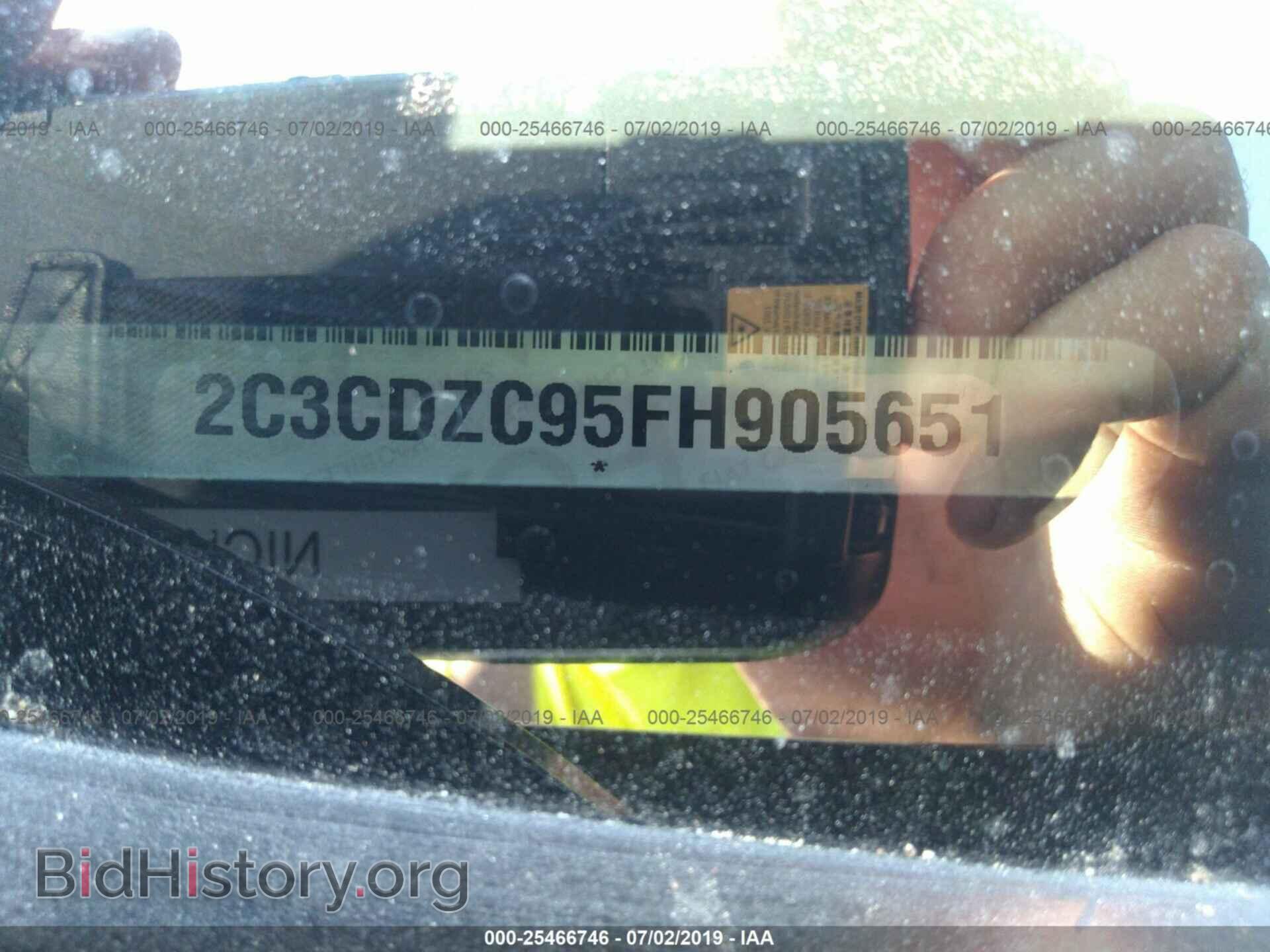 2015 DODGE CHALLENGER - VIN: 2C3CDZC95FH905651 - Фото 9