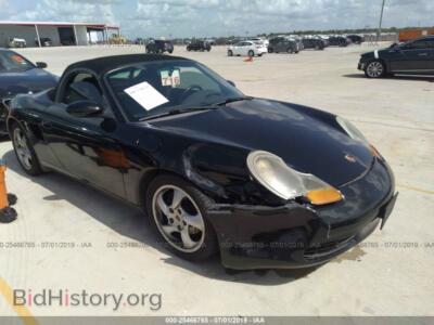 1999 Porsche BOXSTER, черный — VIN WP0CA2988XU621150, IAAI