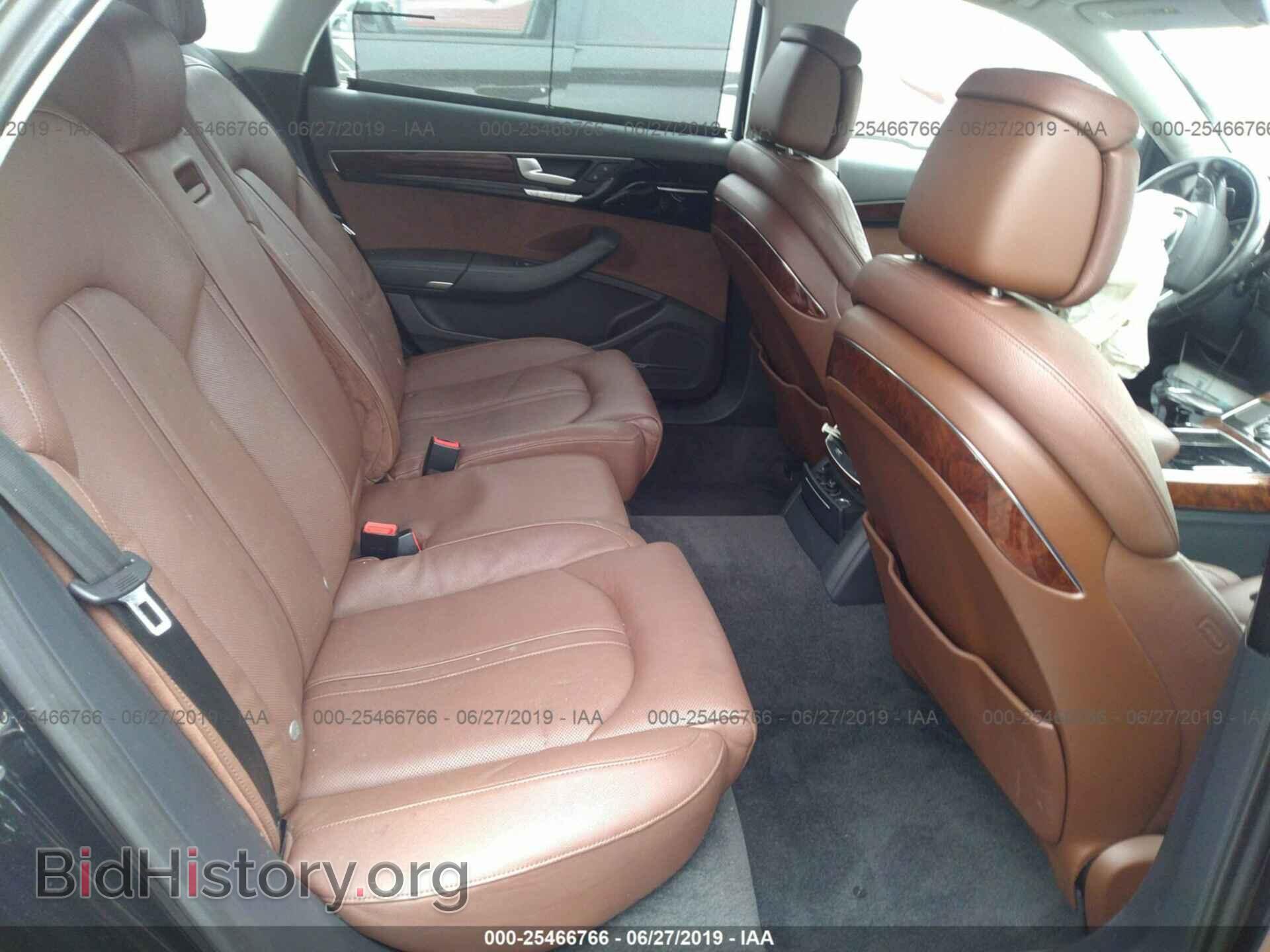 2012 AUDI A8 - VIN: WAURVAFD8CN004066 - Photo 8