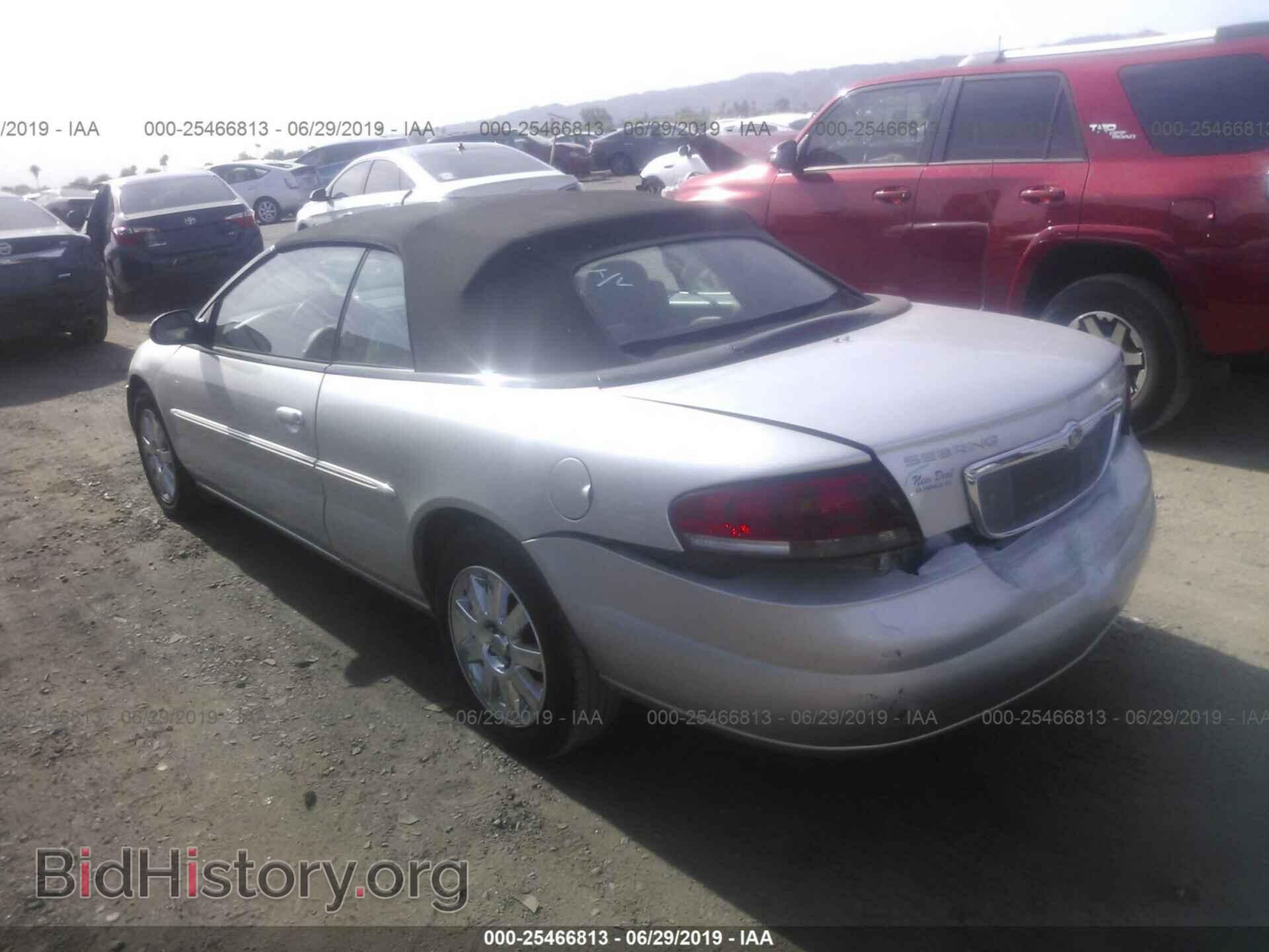 2004 CHRYSLER SEBRING - VIN: 1C3EL65R34N398826 - Фото 3