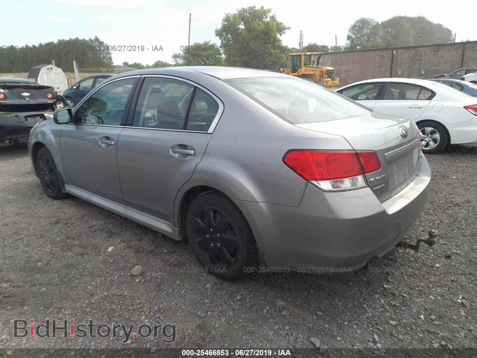2011 SUBARU LEGACY - VIN: 4S3BMBA61B3248528 - Фото 3