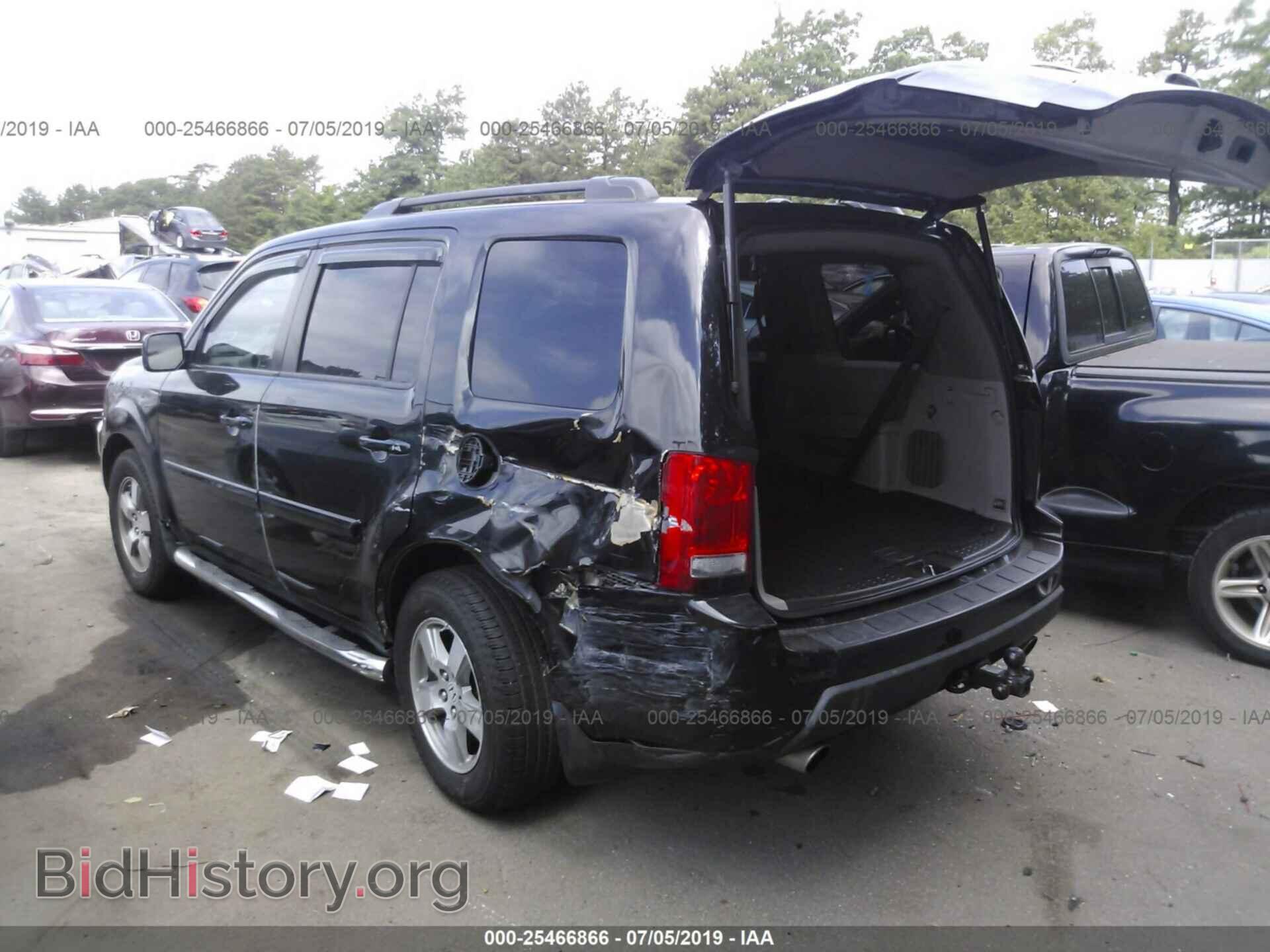 2009 HONDA PILOT - VIN: 5FNYF48639B034868 - Фото 3