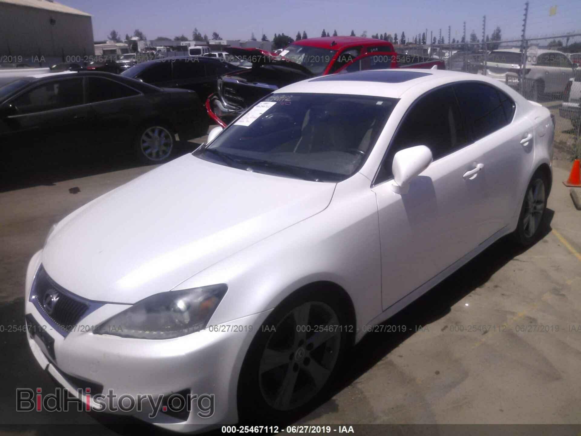 2012 LEXUS IS - VIN: JTHBF5C23C5182610 - Photo 2