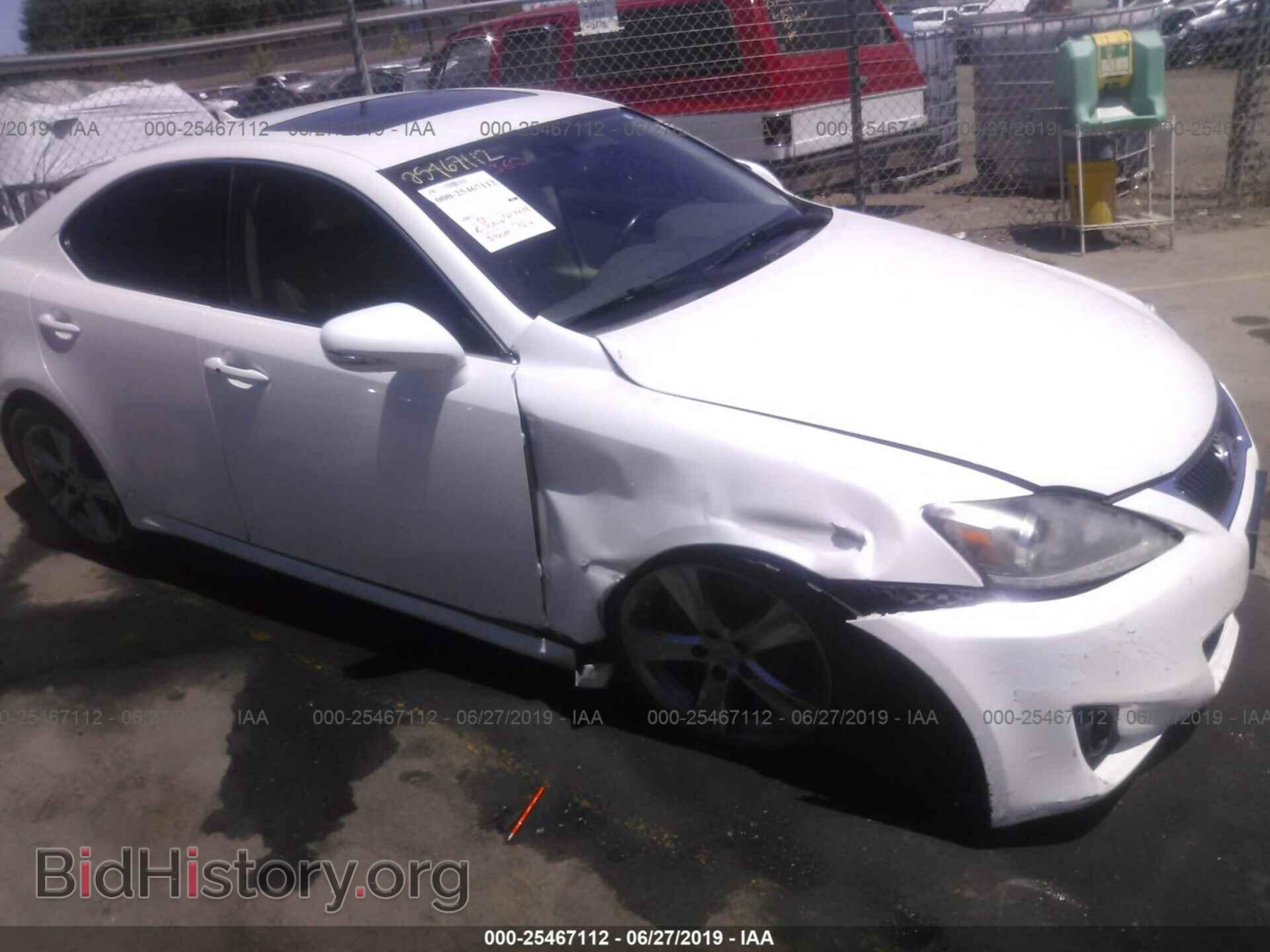 2012 LEXUS IS - VIN: JTHBF5C23C5182610 - Photo 6