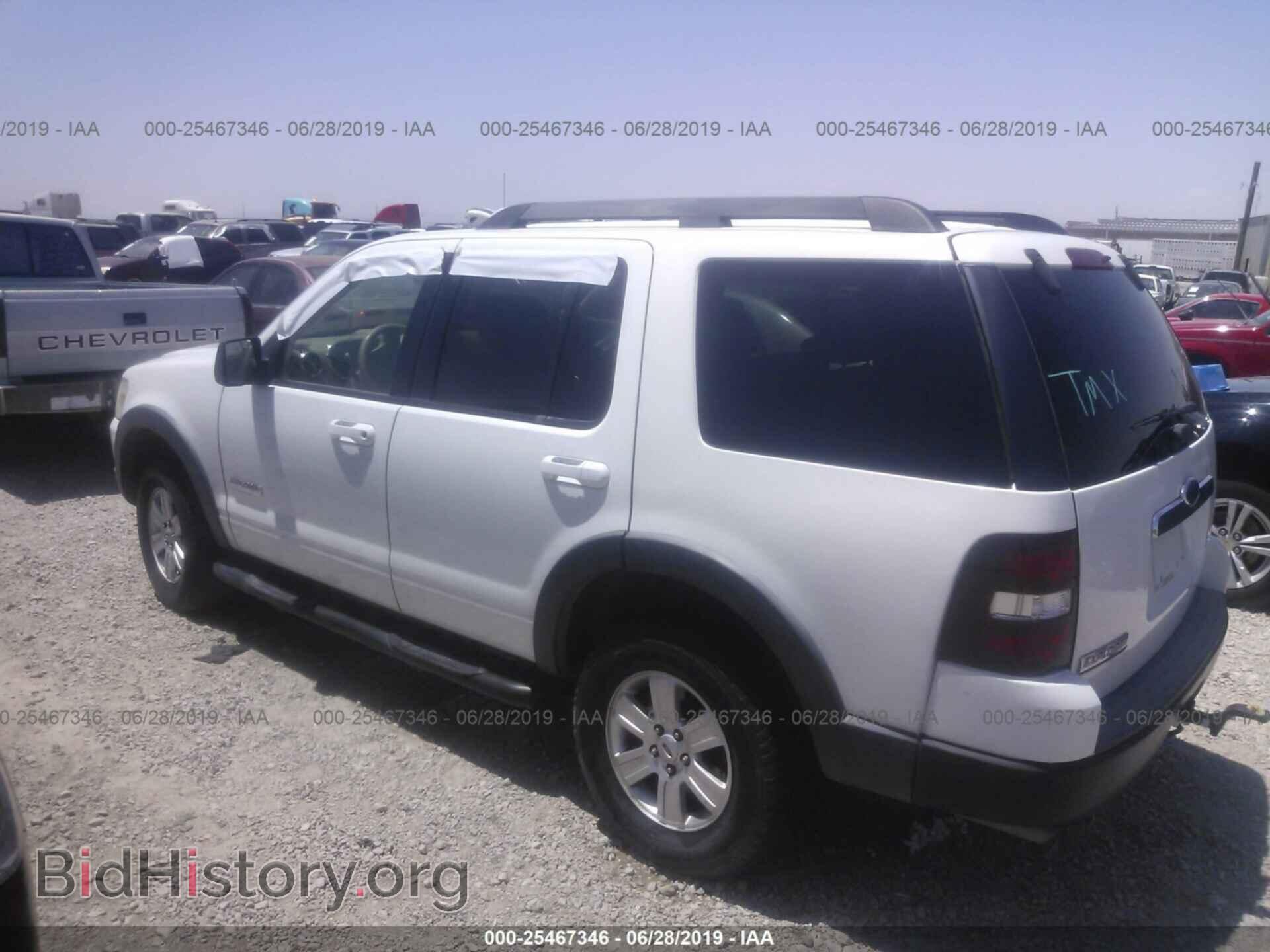 2007 FORD EXPLORER - VIN: 1FMEU63E37UB59016 - Фото 3