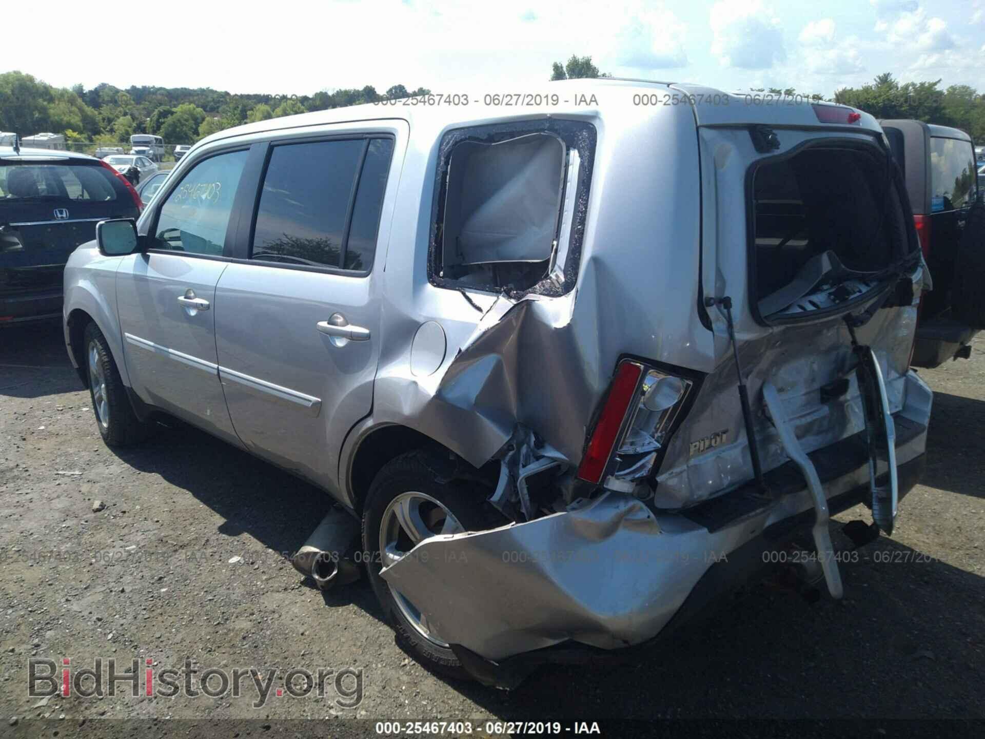 2013 HONDA PILOT - VIN: 5FNYF4H54DB084887 - Фото 3