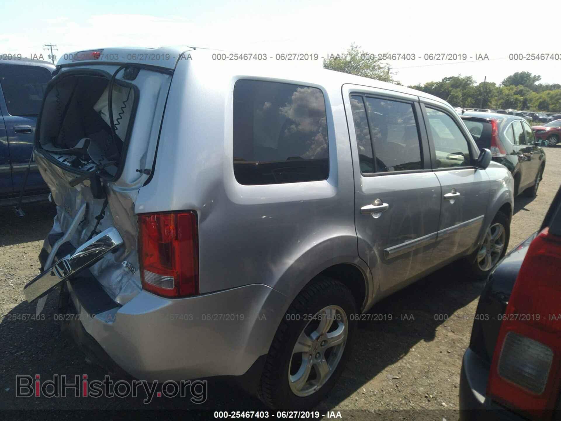 2013 HONDA PILOT - VIN: 5FNYF4H54DB084887 - Фото 4