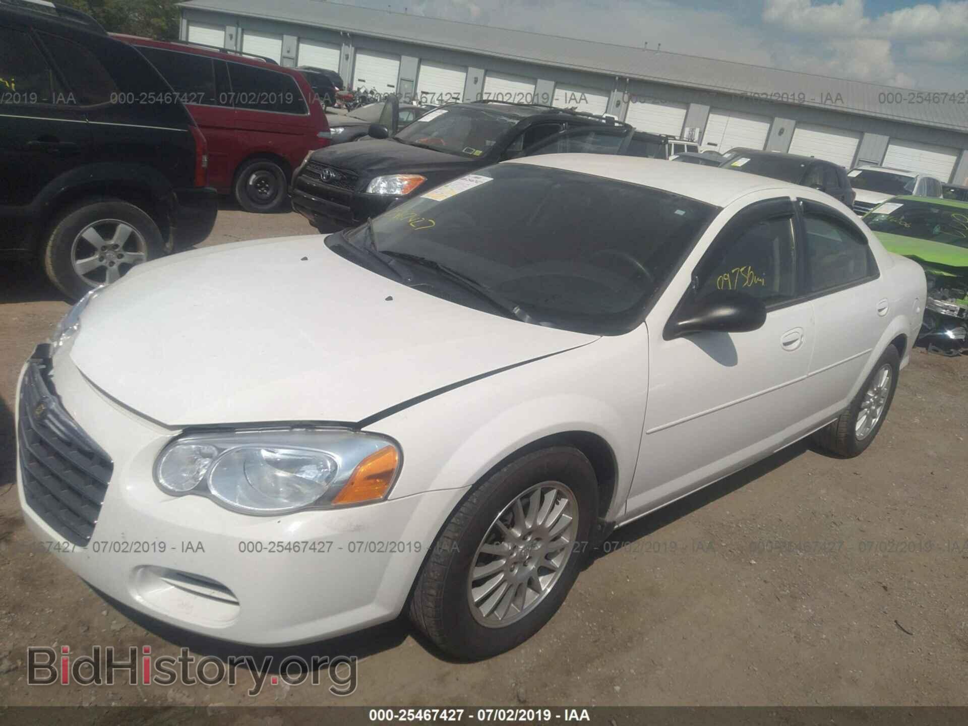 2005 CHRYSLER SEBRING - VIN: 1C3EL46J35N628332 - Фото 2