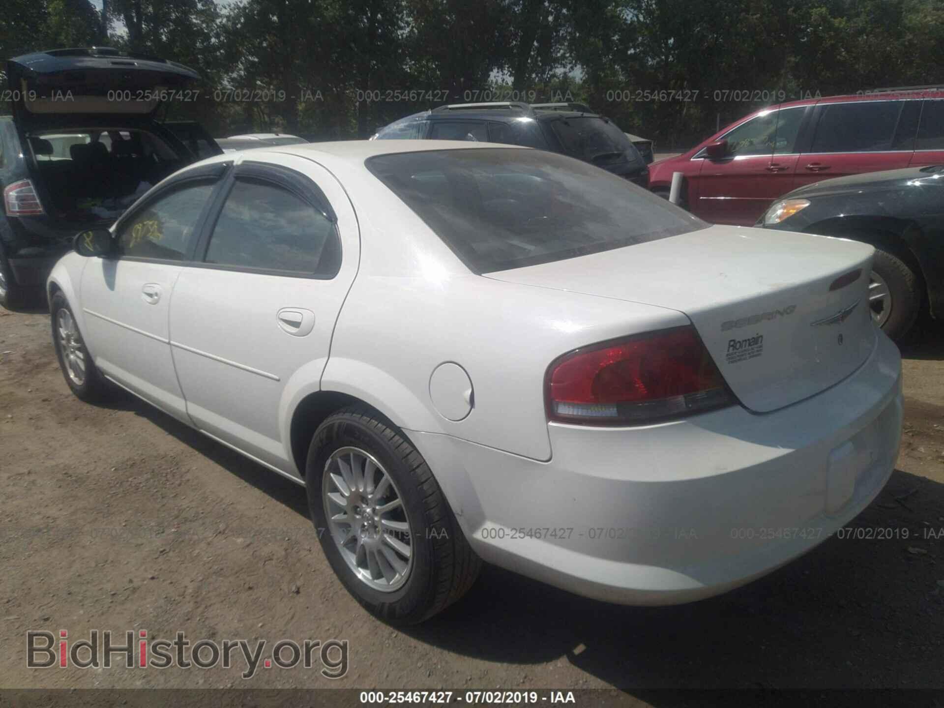 2005 CHRYSLER SEBRING - VIN: 1C3EL46J35N628332 - Фото 3