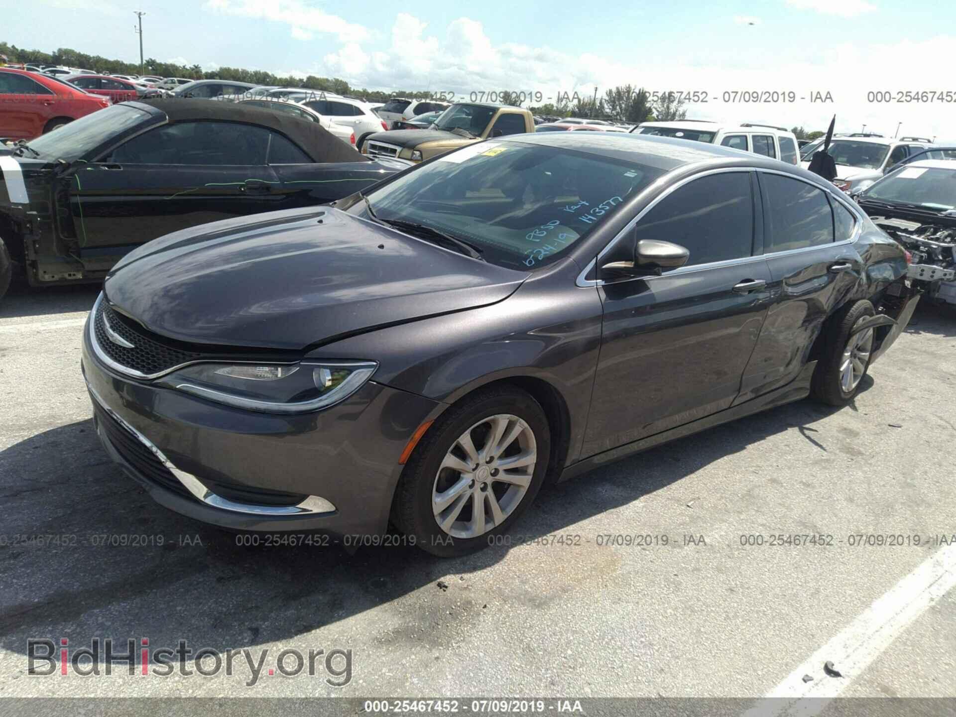 2016 CHRYSLER 200 - VIN: 1C3CCCAB8GN106087 - Фото 2