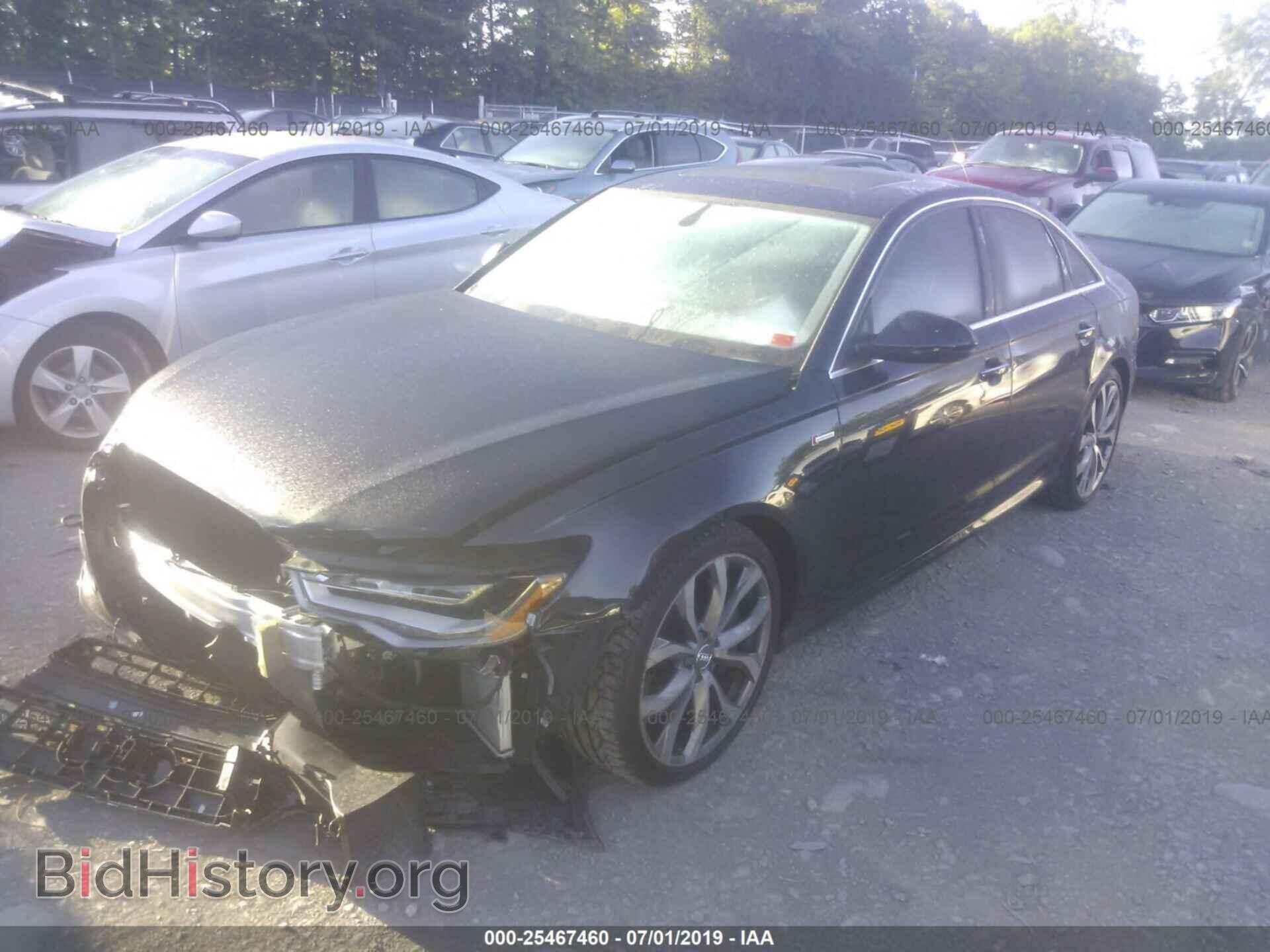 2013 AUDI A6 - VIN: WAUHGAFC7DN105761 - Фото 2