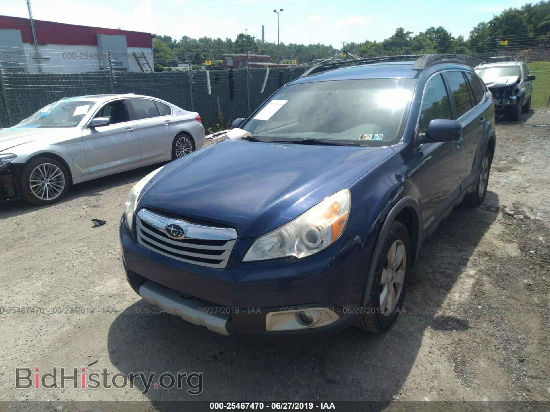 2010 SUBARU OUTBACK - VIN: 4S4BRBKC2A3343387 - Фото 2