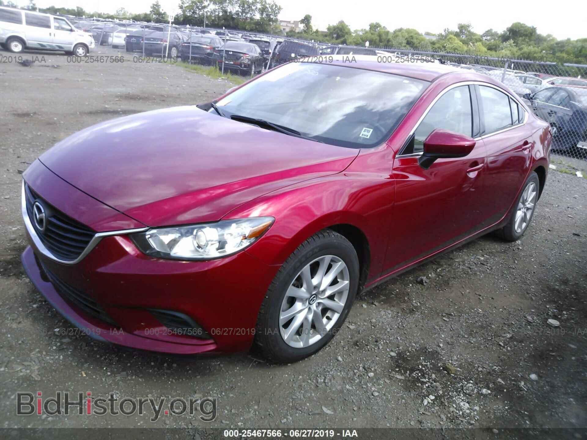2016 MAZDA 6 - VIN: JM1GJ1U54G1476280 - Фото 2
