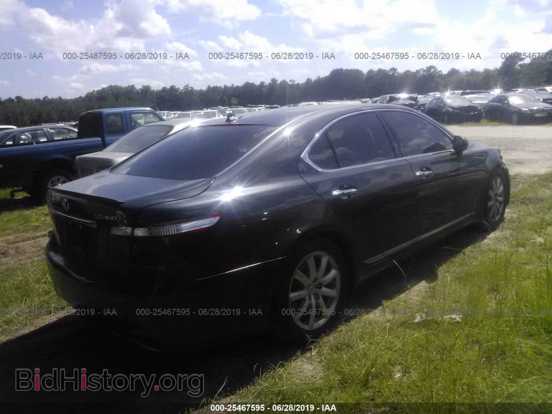 2007 LEXUS LS - VIN: JTHBL46FX75024255 - Фото 4