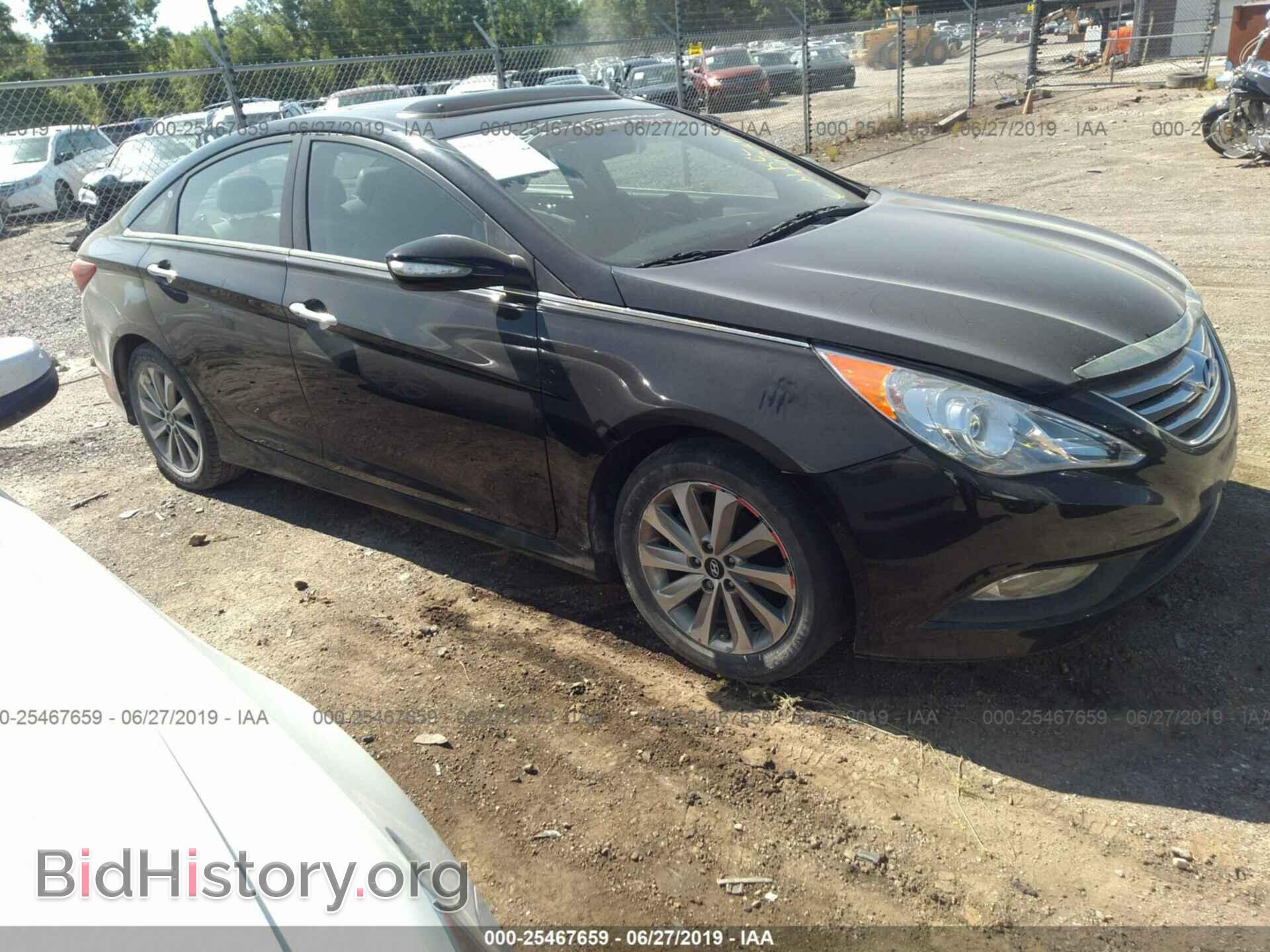 Photo 5NPEC4AC6EH892343 - HYUNDAI SONATA 2014