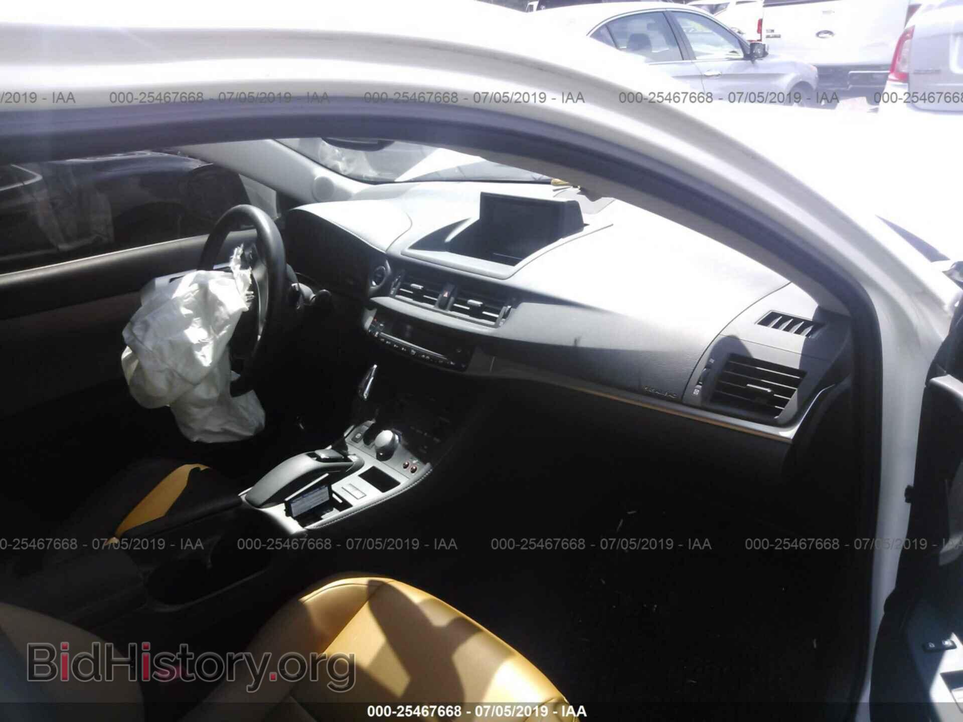 2013 LEXUS CT - VIN: JTHKD5BH6D2163113 - Фото 5