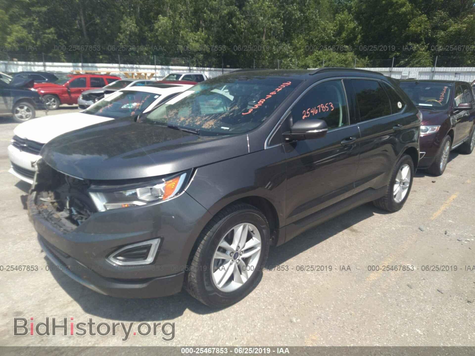 2015 FORD EDGE - VIN: 2FMTK4J97FBB77143 - Фото 2