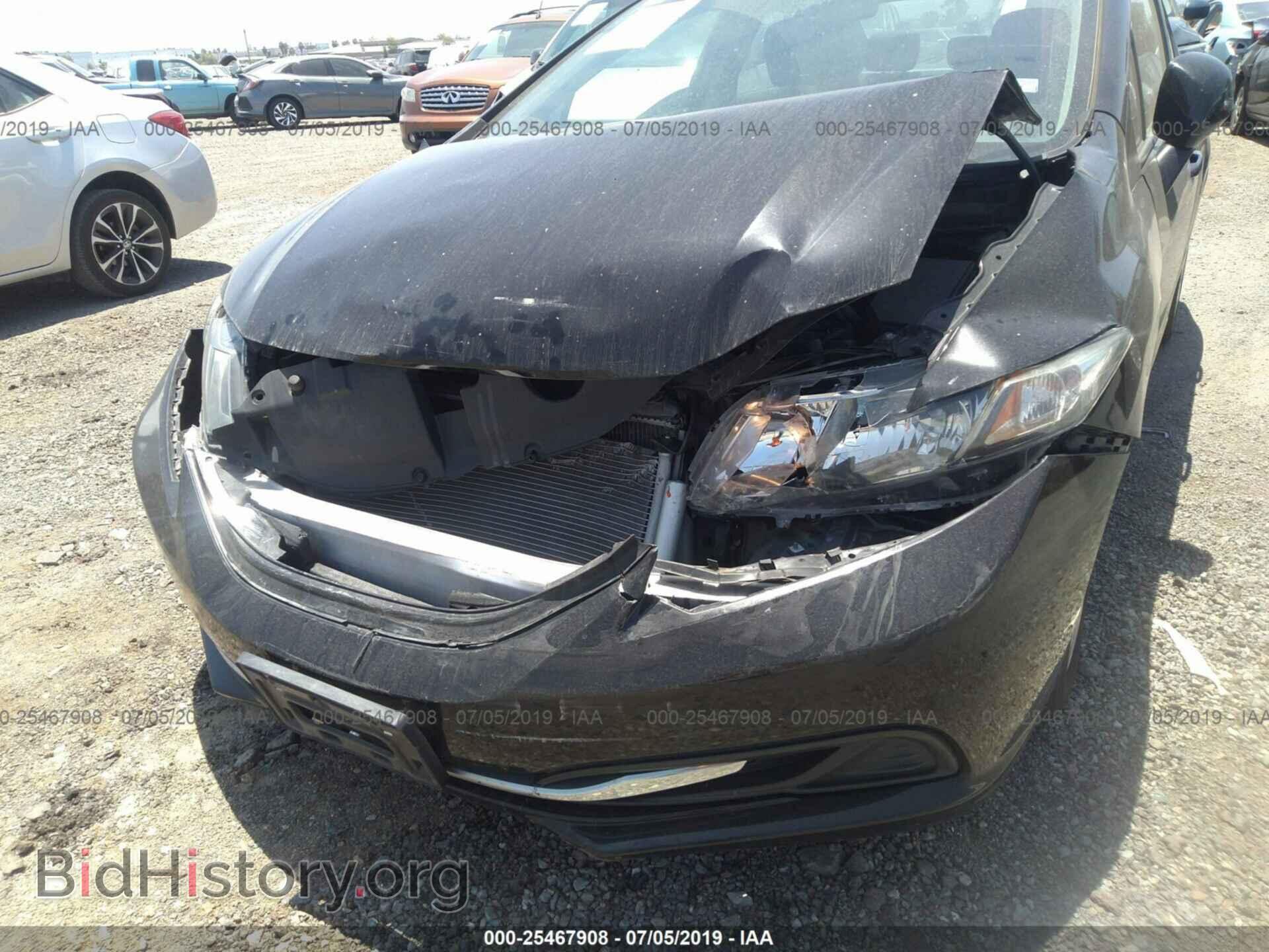 2013 HONDA CIVIC - VIN: 19XFB2F54DE255105 - Фото 6