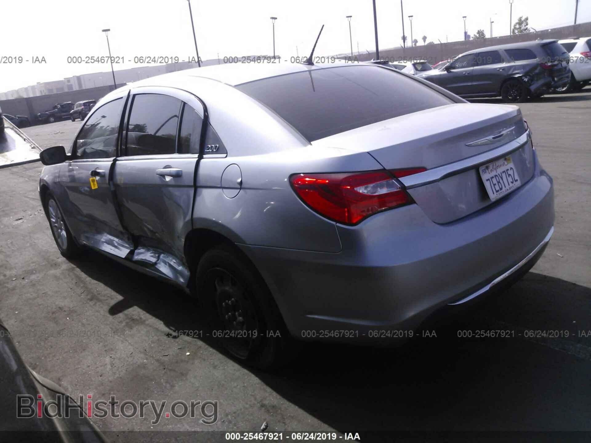 2014 CHRYSLER 200 - VIN: 1C3CCBAB4EN212124 - Фото 3
